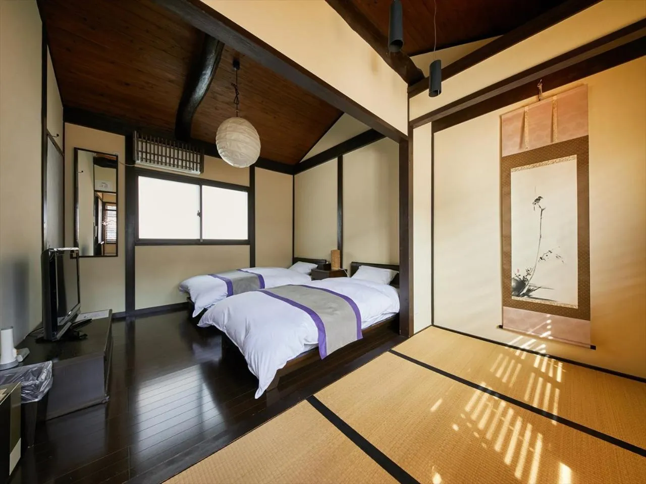 Bedroom, Bed in Kikyo-an