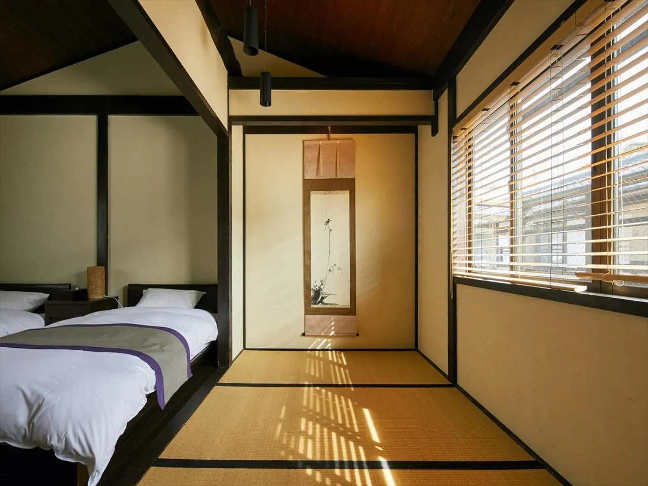 Bedroom, Bed in Kikyo-an