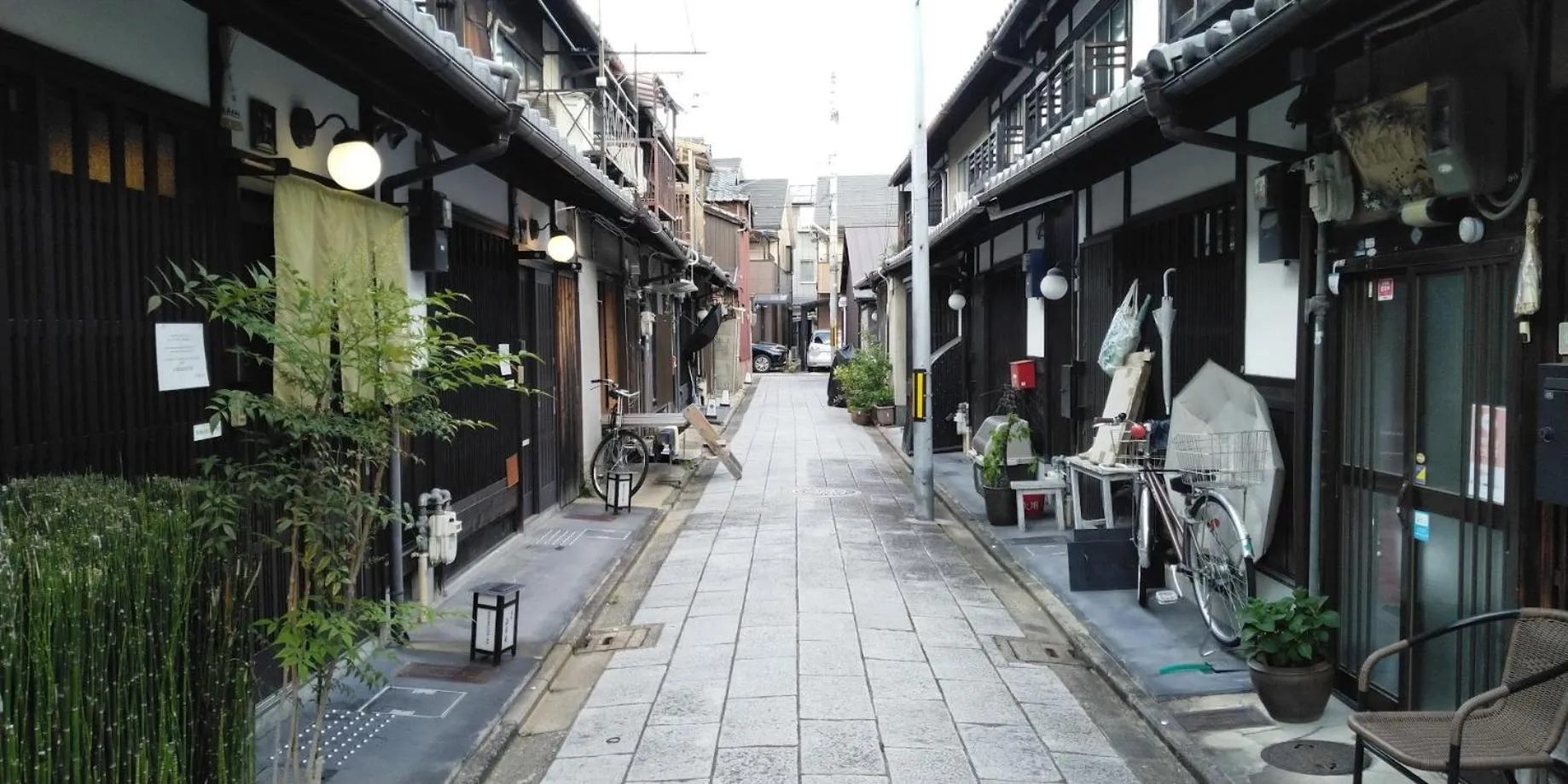 Facade/entrance in Kikyo-an Cozy Private Machiya near JR Nijo Station