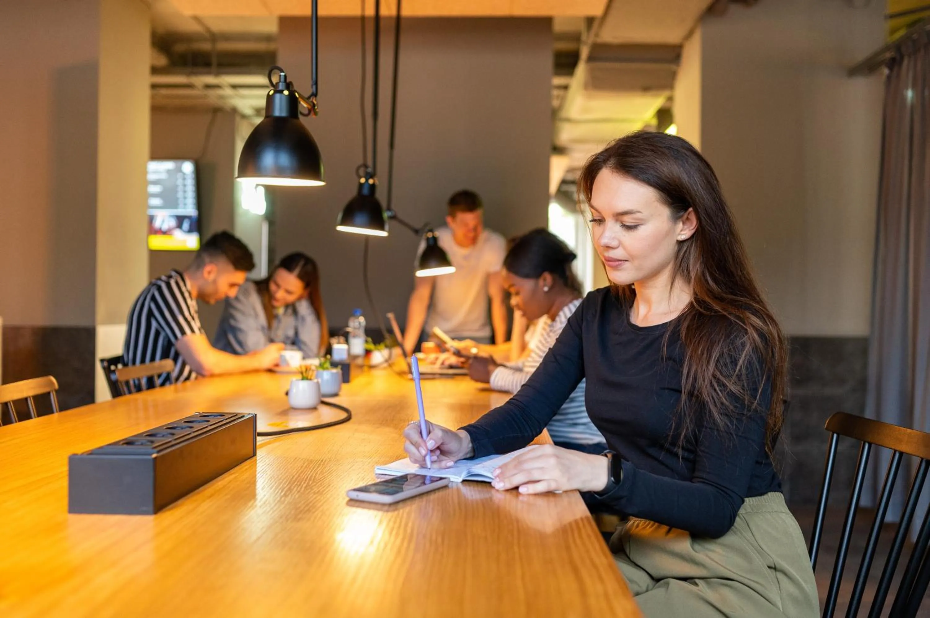 Lounge or bar in a&o Warszawa Wola