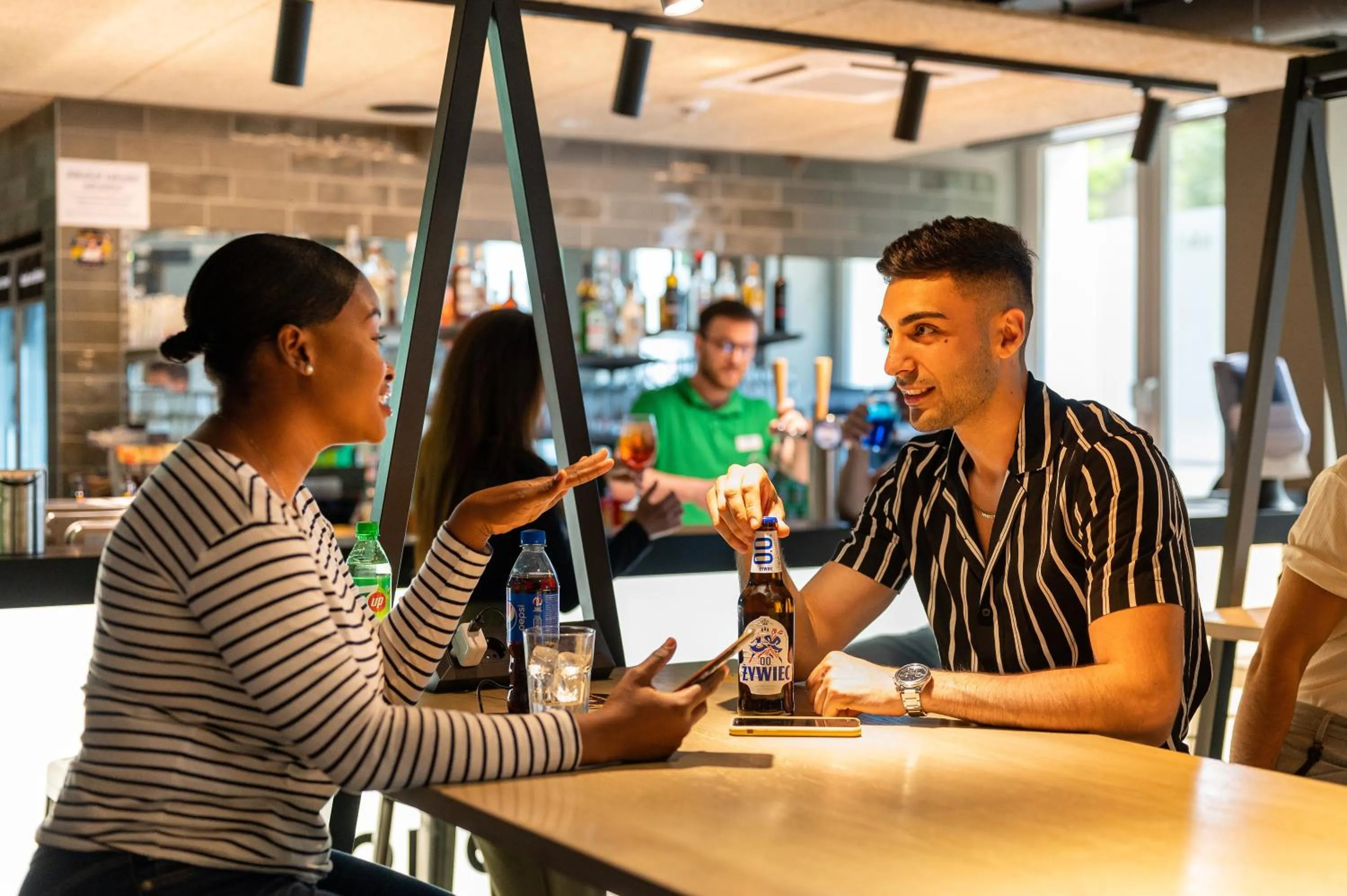 Lounge or bar in a&o Warszawa Wola