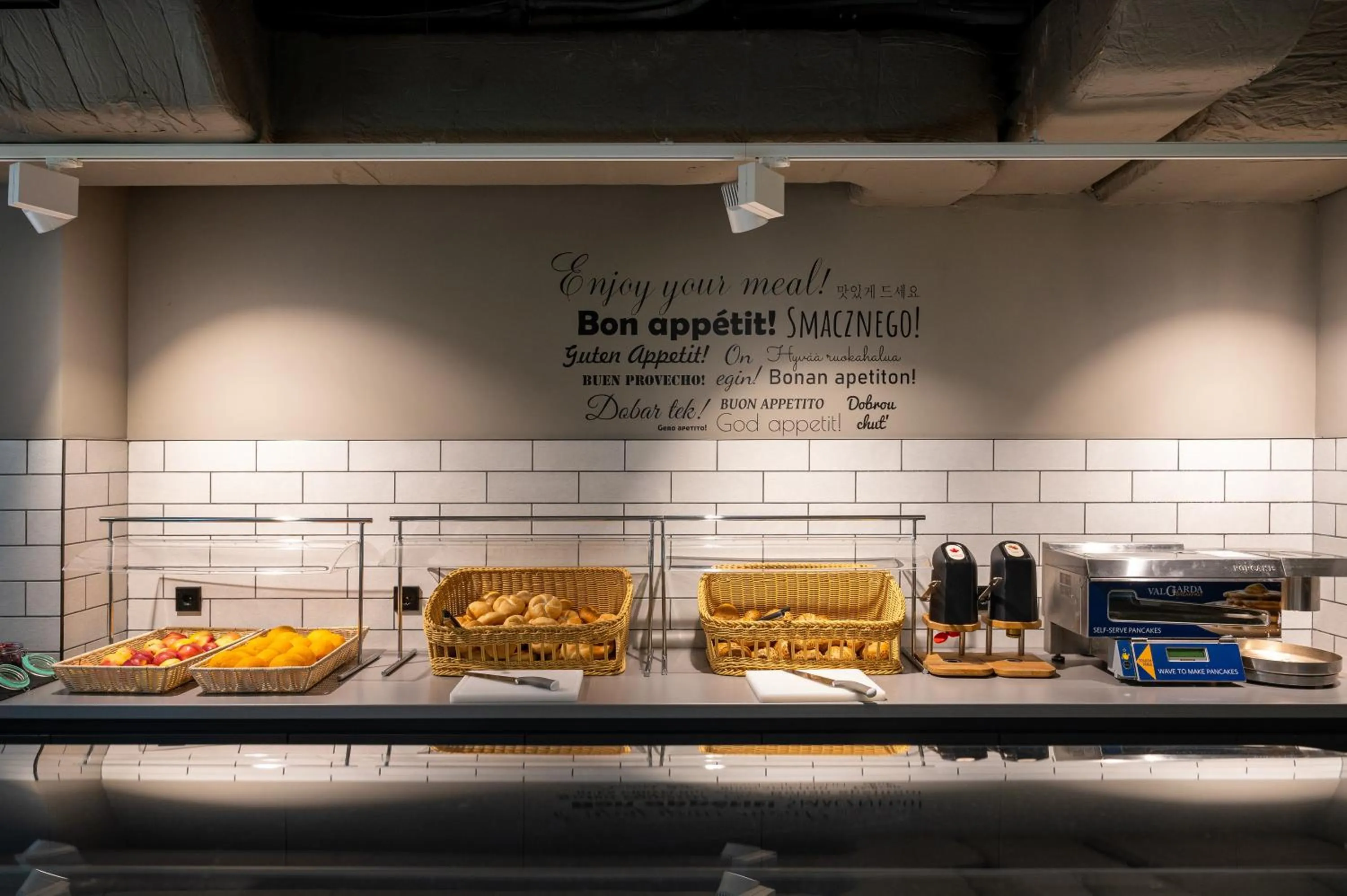 Breakfast in a&o Warszawa Wola