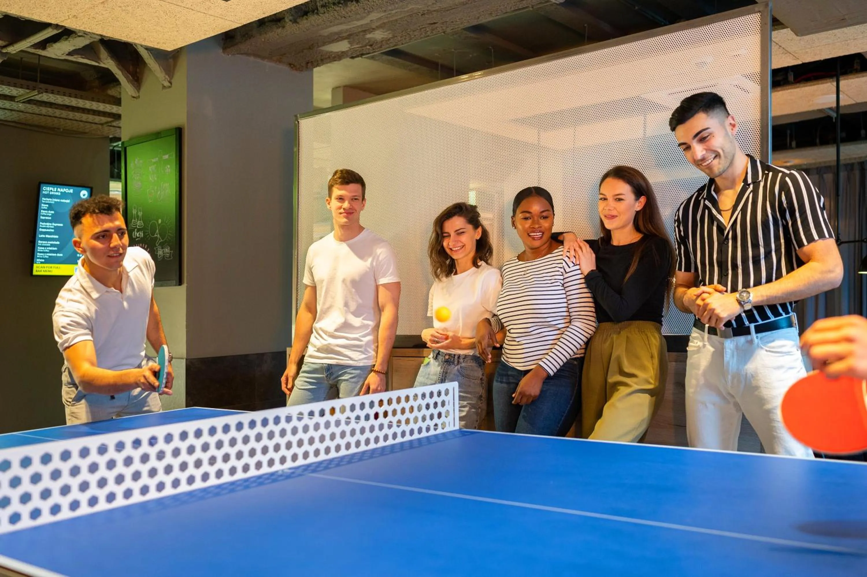 Table tennis in a&o Warszawa Wola