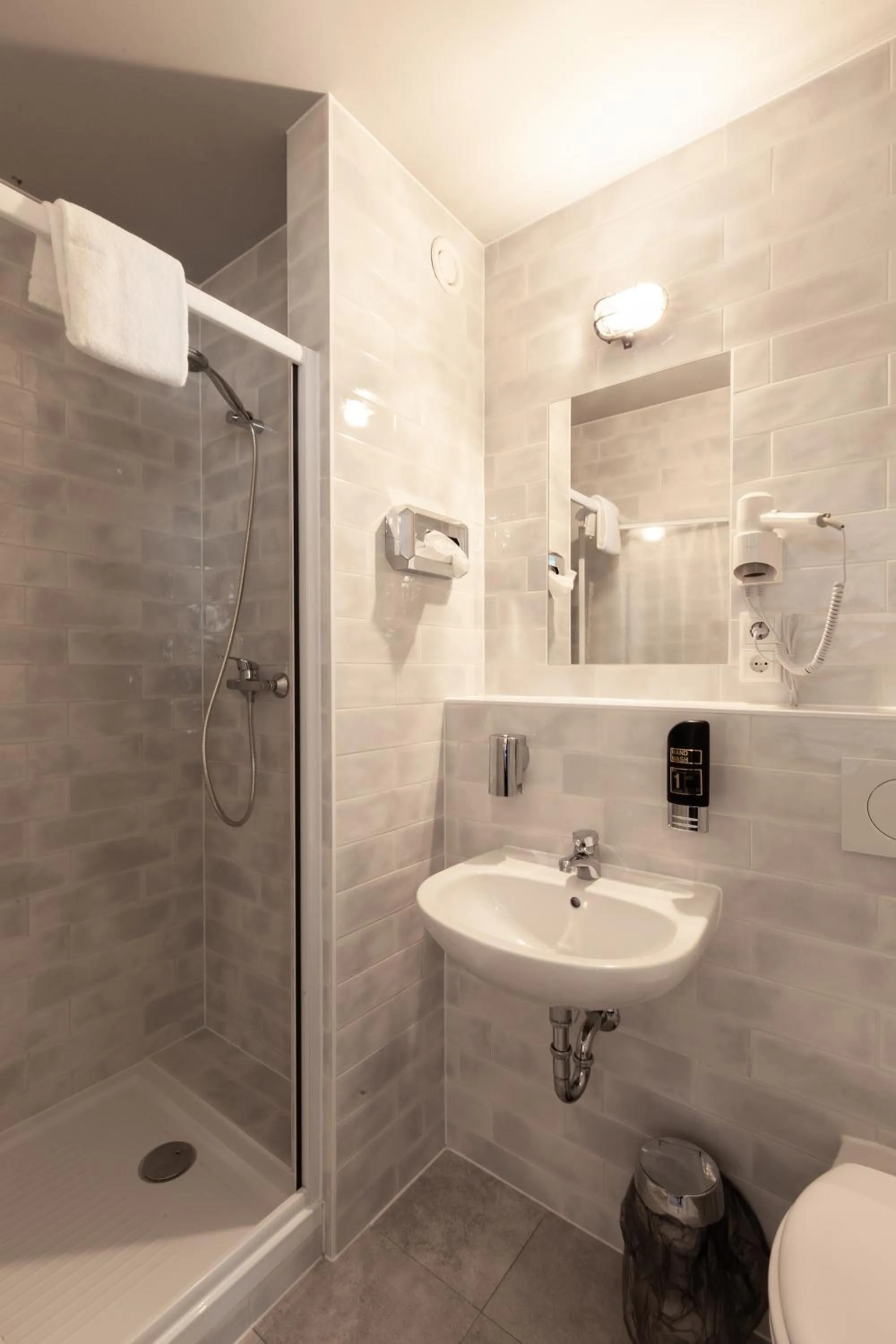 Bathroom in a&o Warszawa Wola