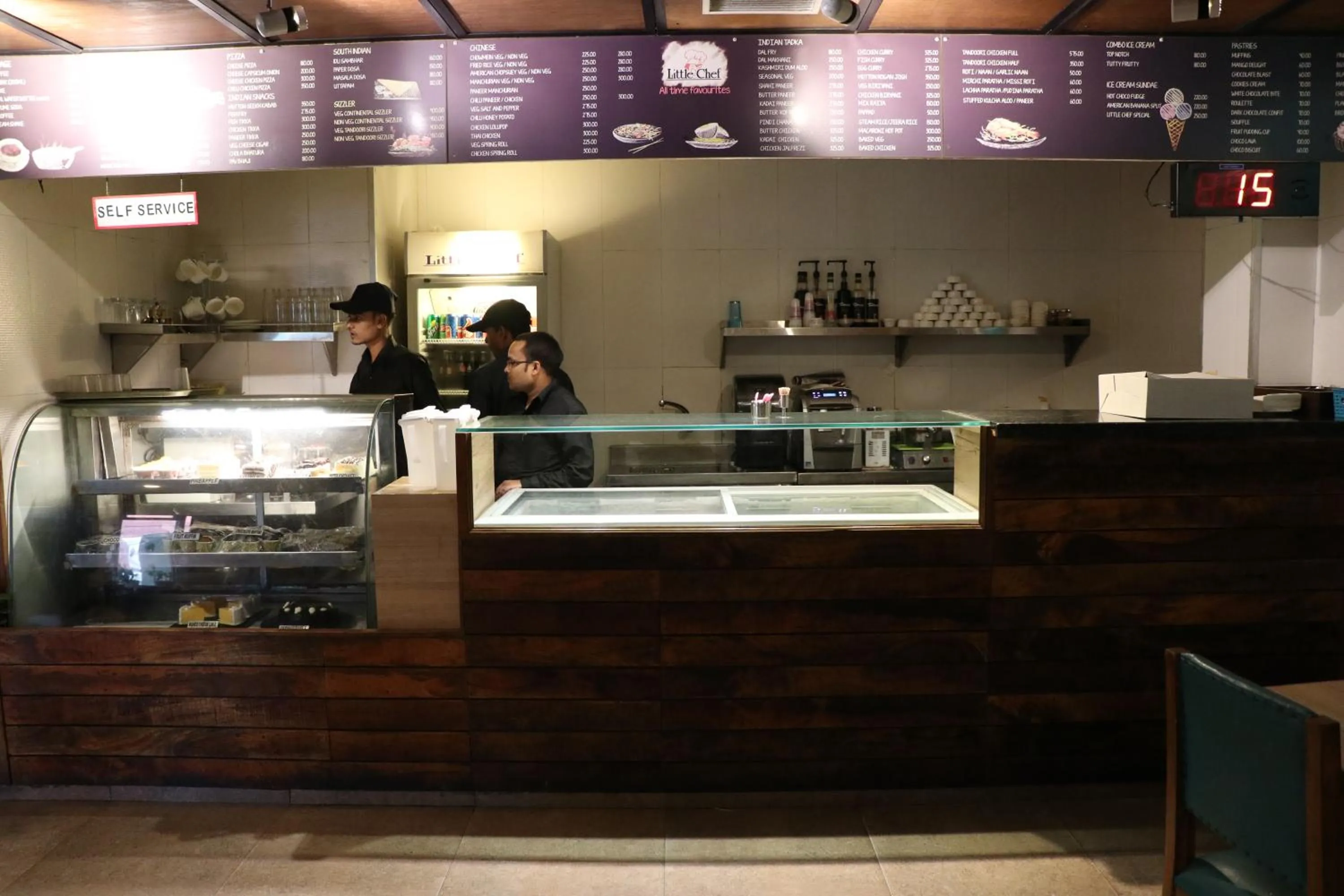 Food close-up in Little Chef Hotel