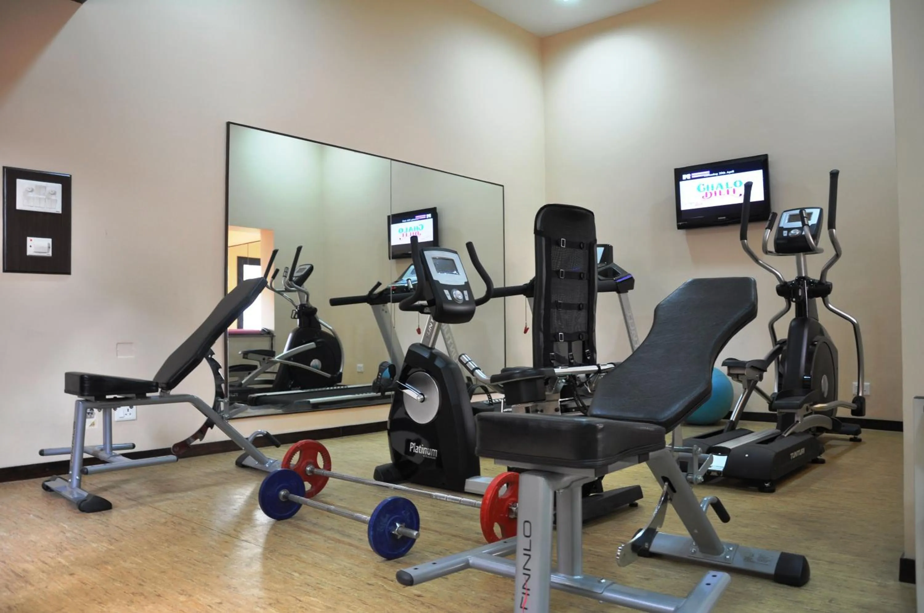 Fitness centre/facilities in Little Chef Hotel