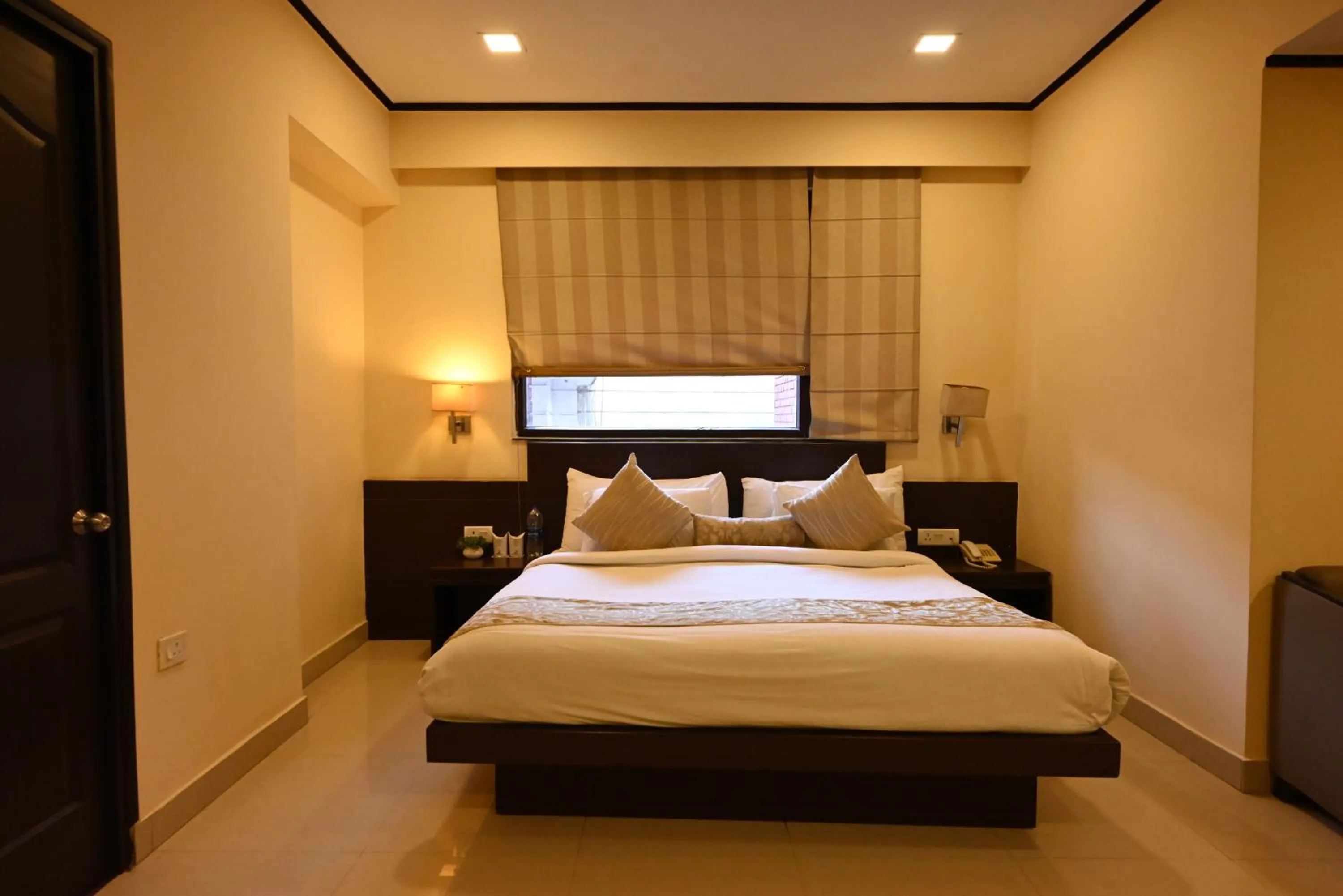 Bed in Little Chef Hotel