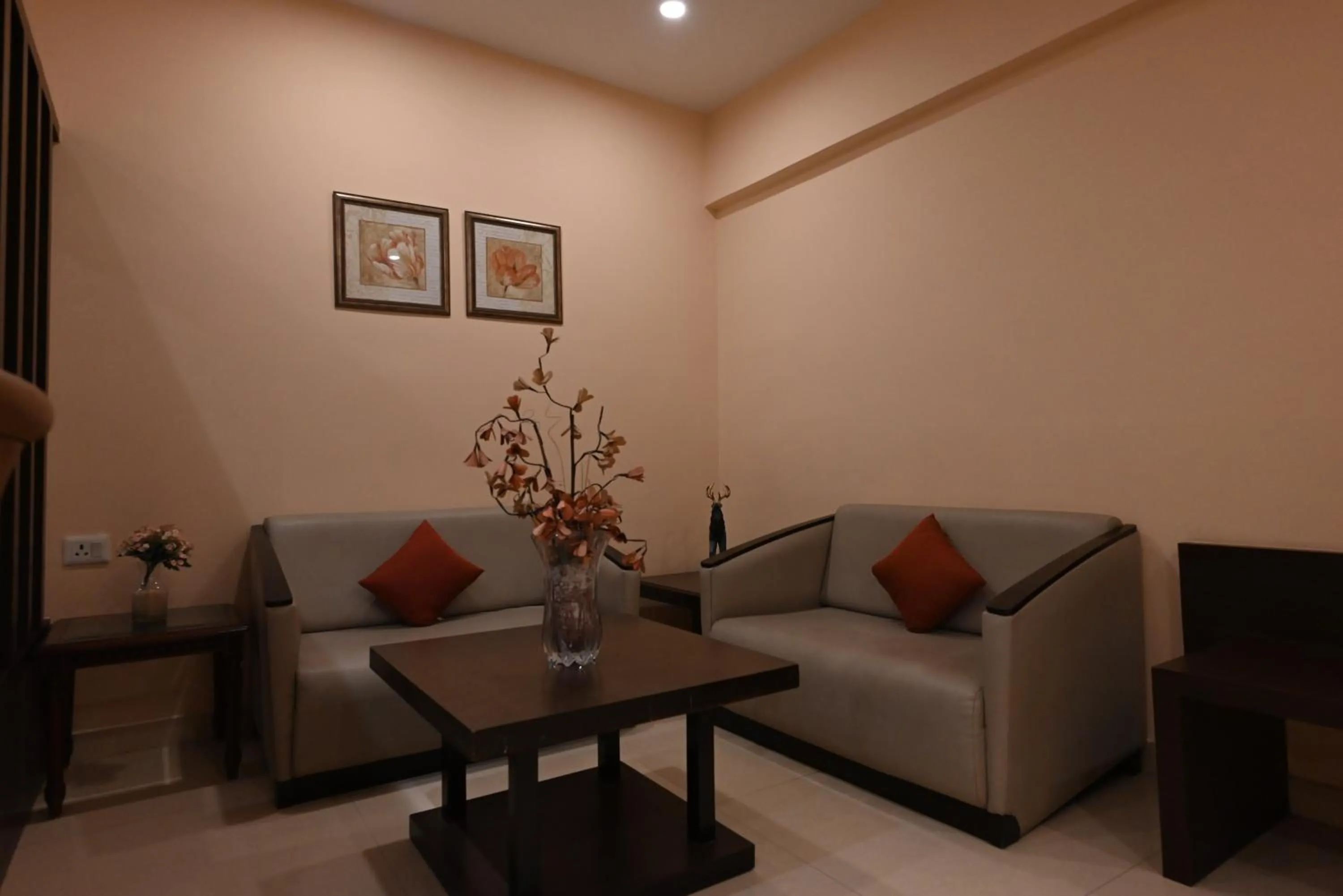 Seating area in Little Chef Hotel