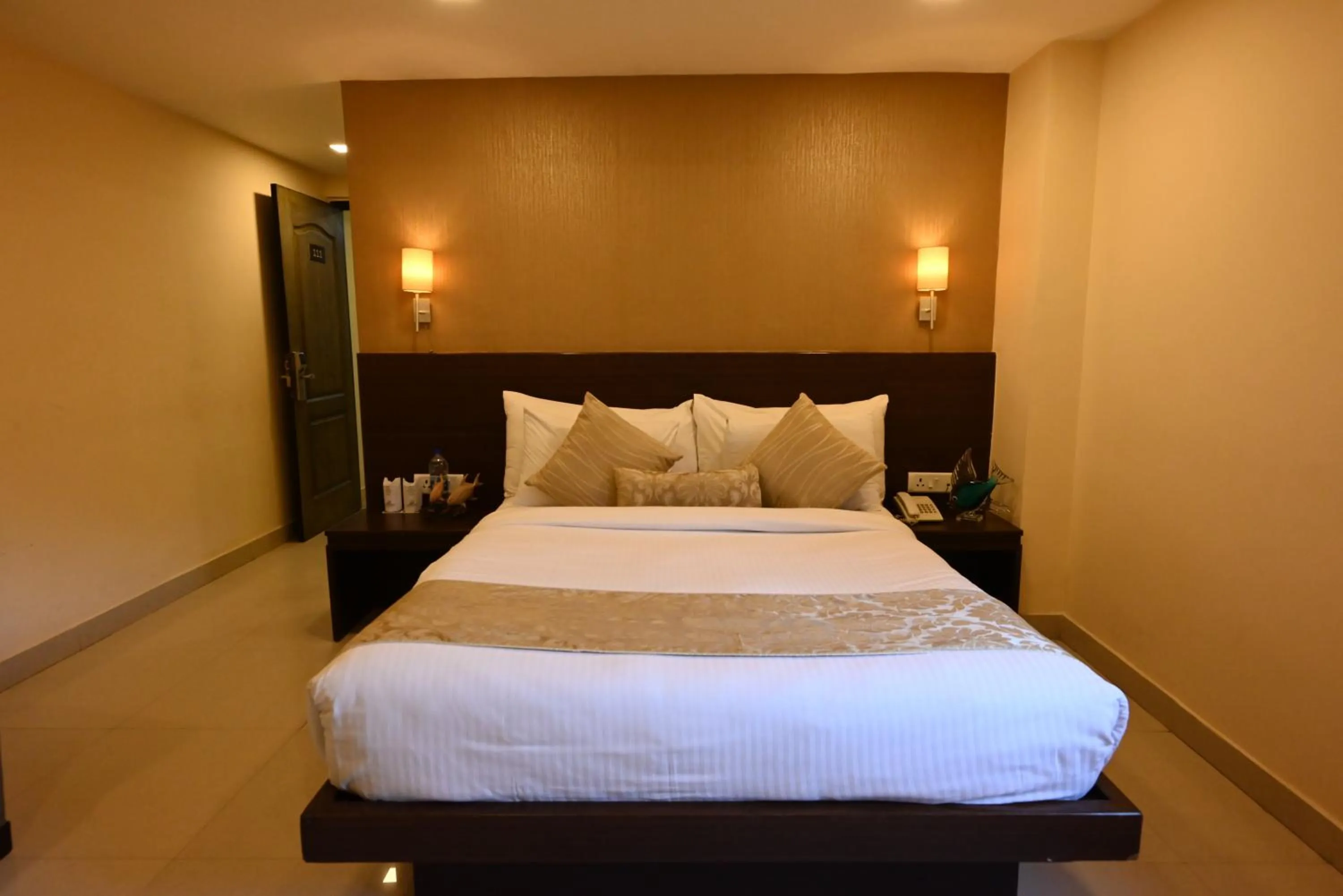 Bed in Little Chef Hotel