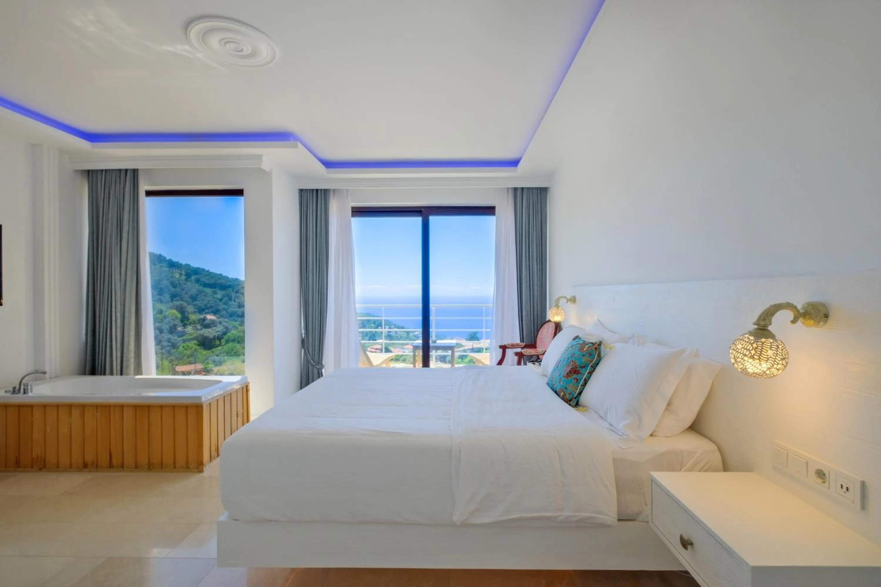 Bedroom, Bed in Highclere Hotel and Spa