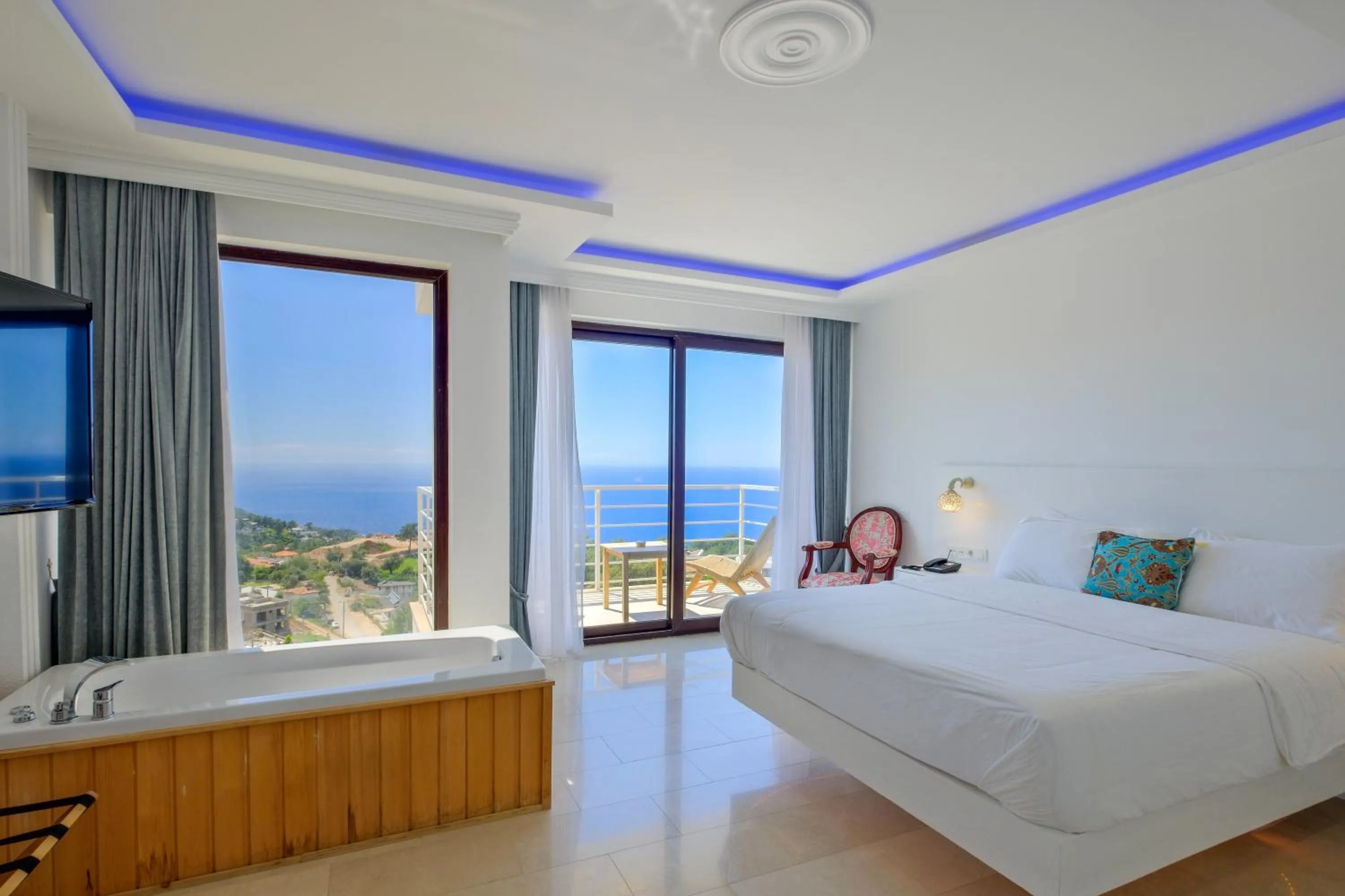 Bedroom, Bed in Highclere Hotel and Spa