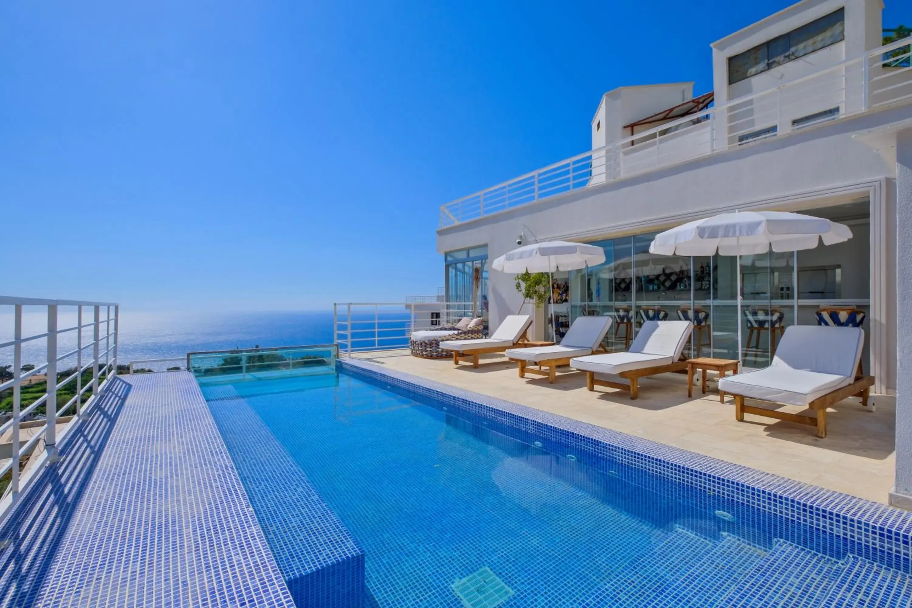 Pool view in Highclere Hotel and Spa Pool view in Highclere Hotel and Spa