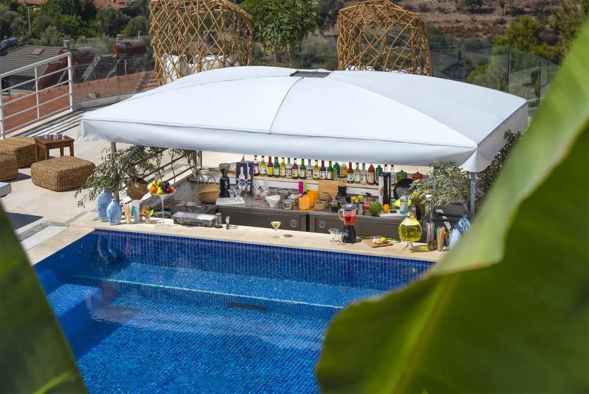 Pool view in Highclere Hotel and Spa Pool view in Highclere Hotel and Spa