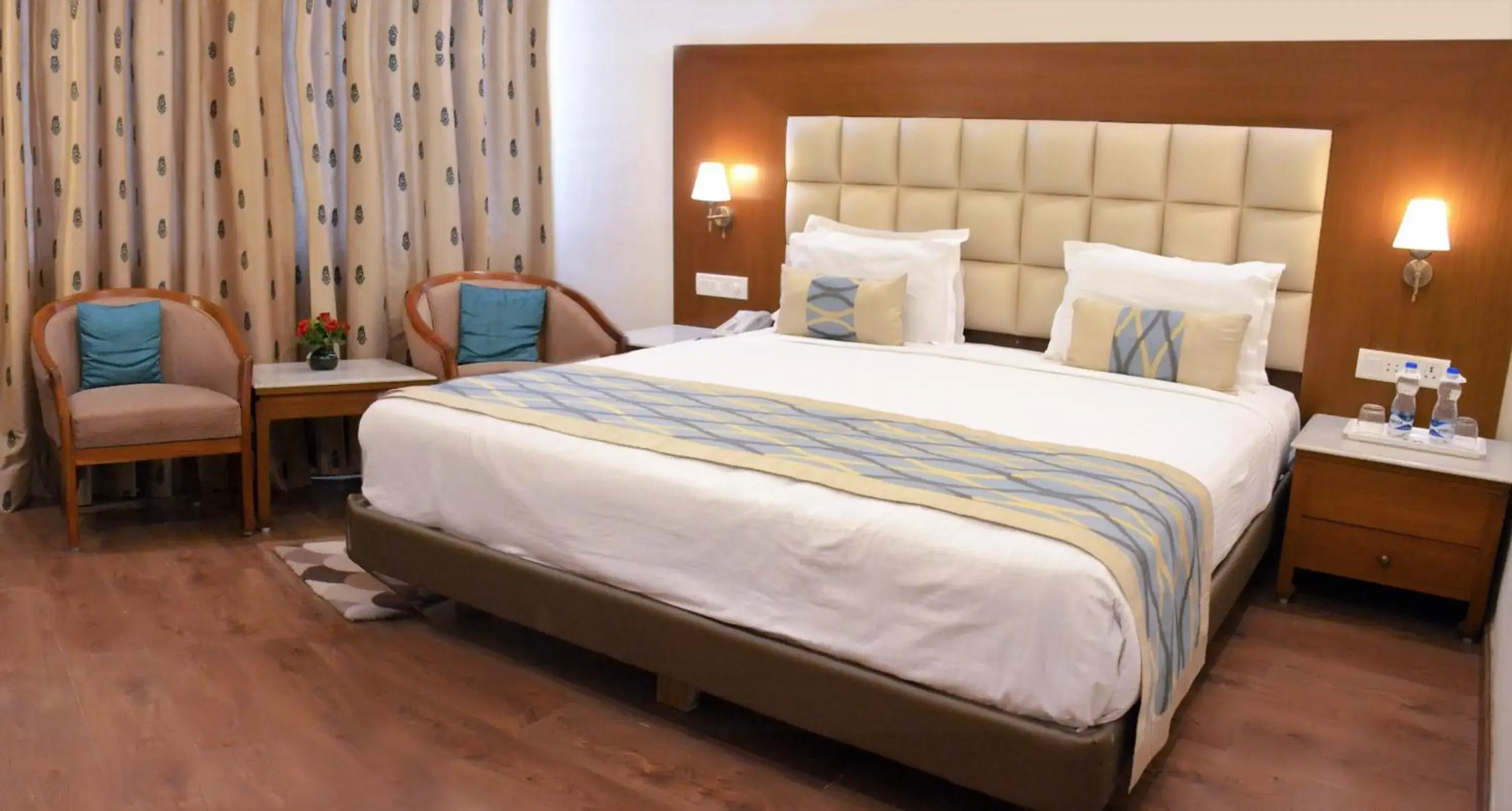 Bedroom, Bed in Clarks Avadh Bedroom, Bed in Clarks Avadh