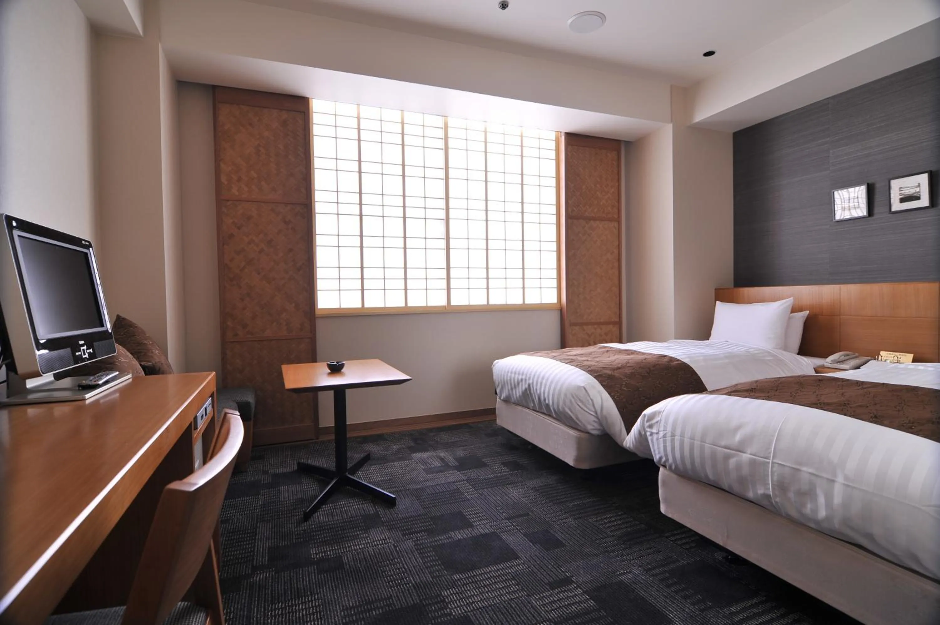Photo of the whole room, Bed in Nara Plaza Hotel
