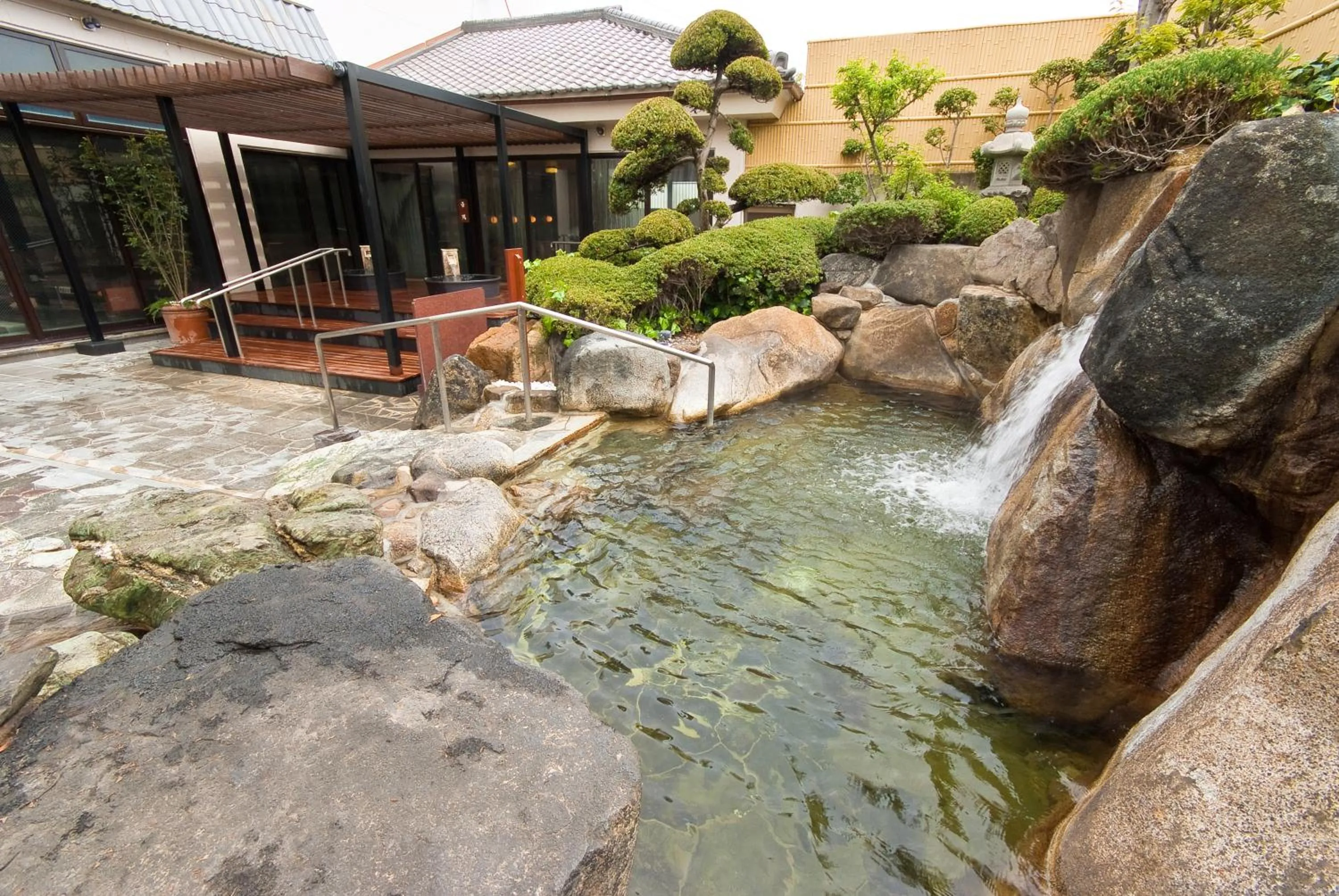 Open Air Bath in Nara Plaza Hotel