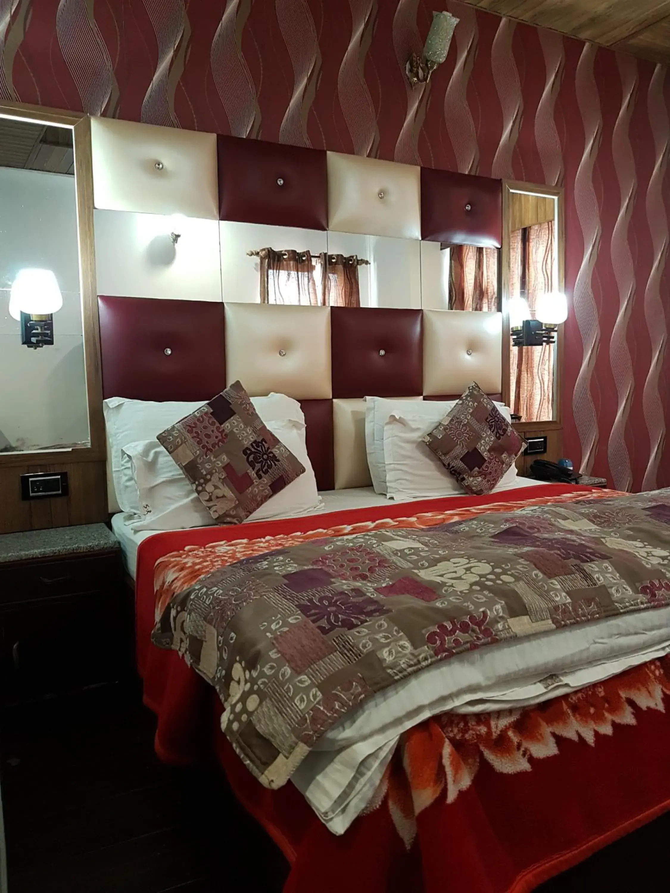 Bed in Sagrika Resort Dalhousie Bed in Sagrika Resort Dalhousie