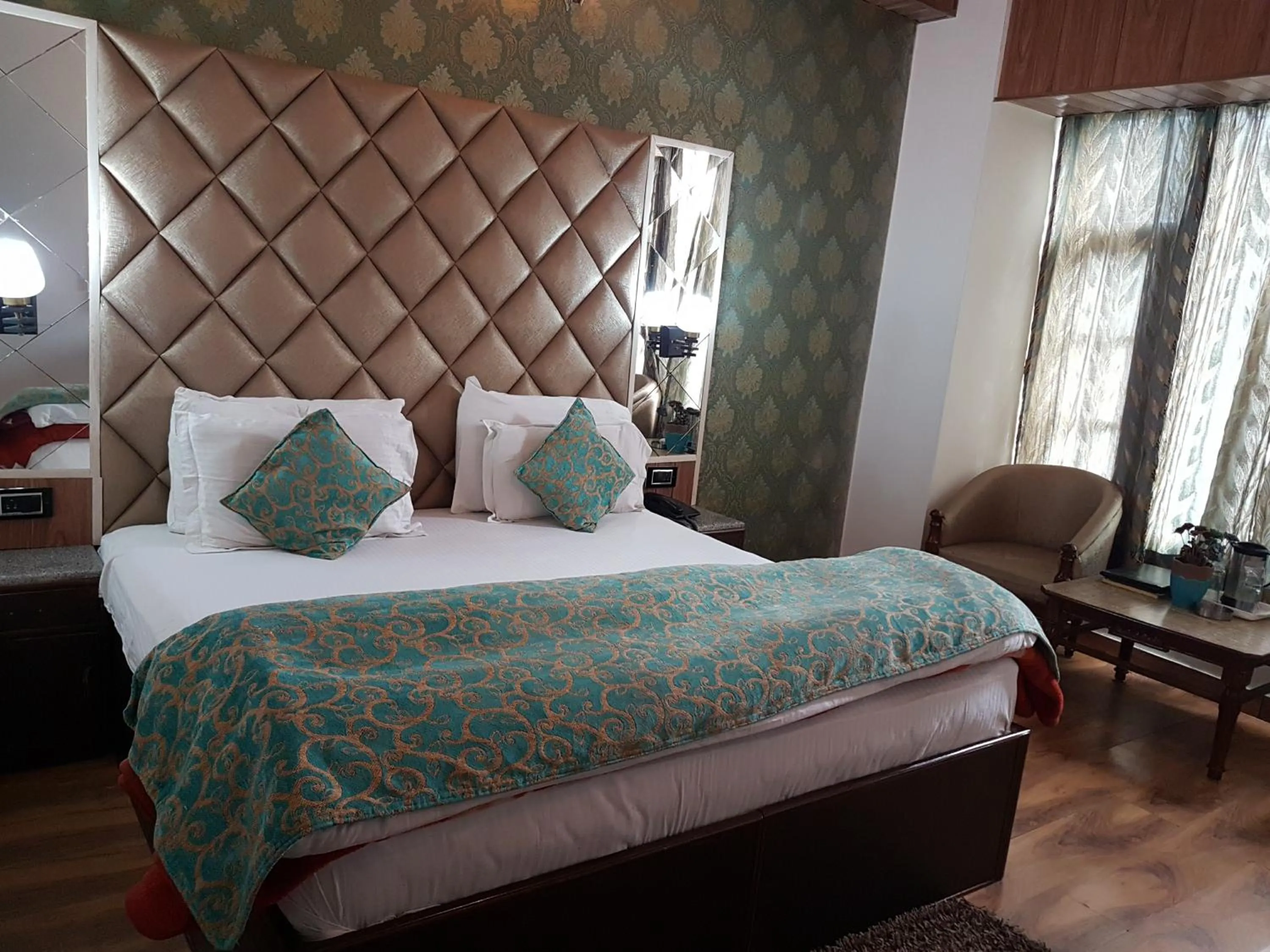 Bed in Sagrika Resort Dalhousie