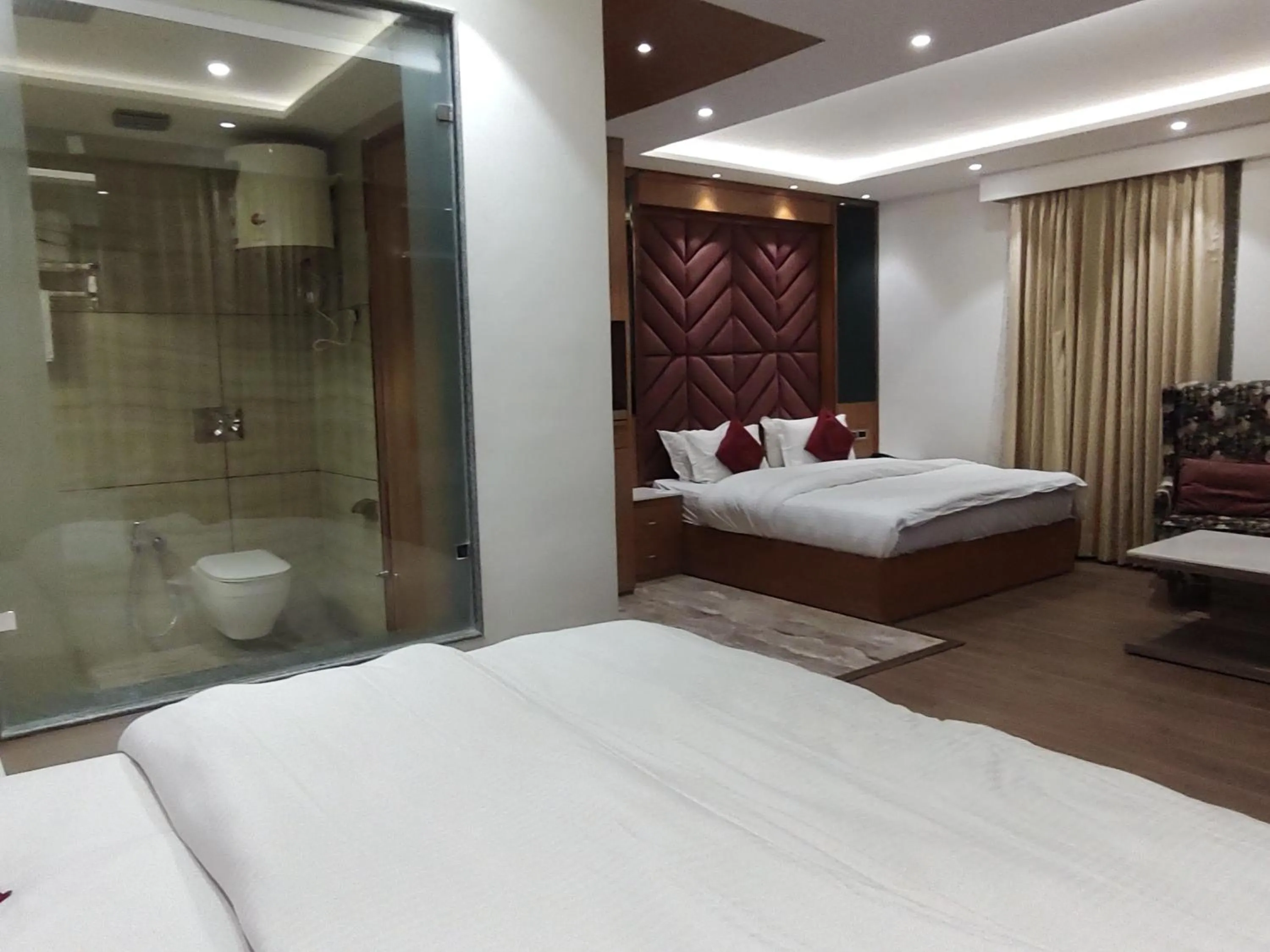 Bed in Sagrika Resort Dalhousie