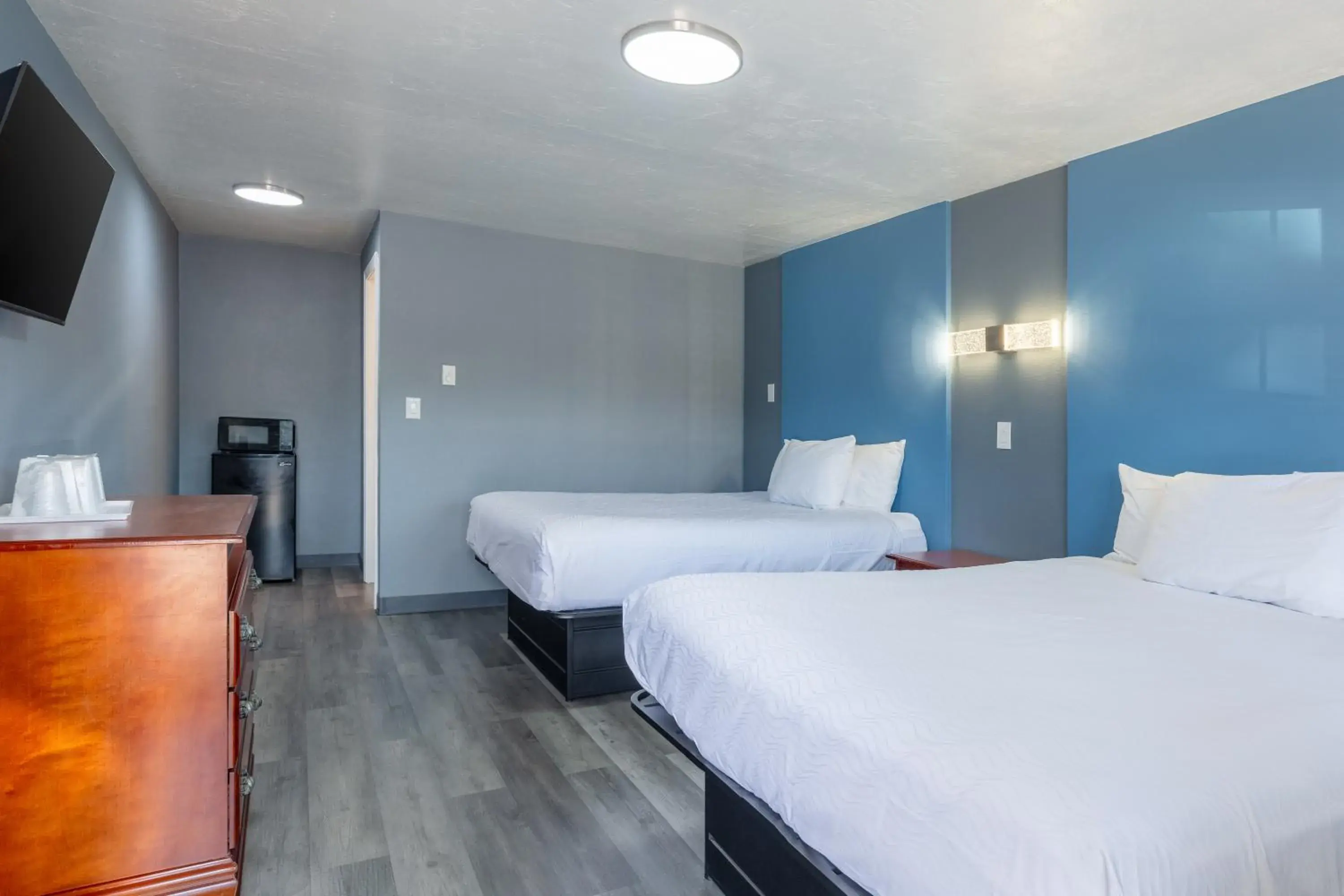 Bed in Knights Inn North Attleboro Bed in Knights Inn North Attleboro