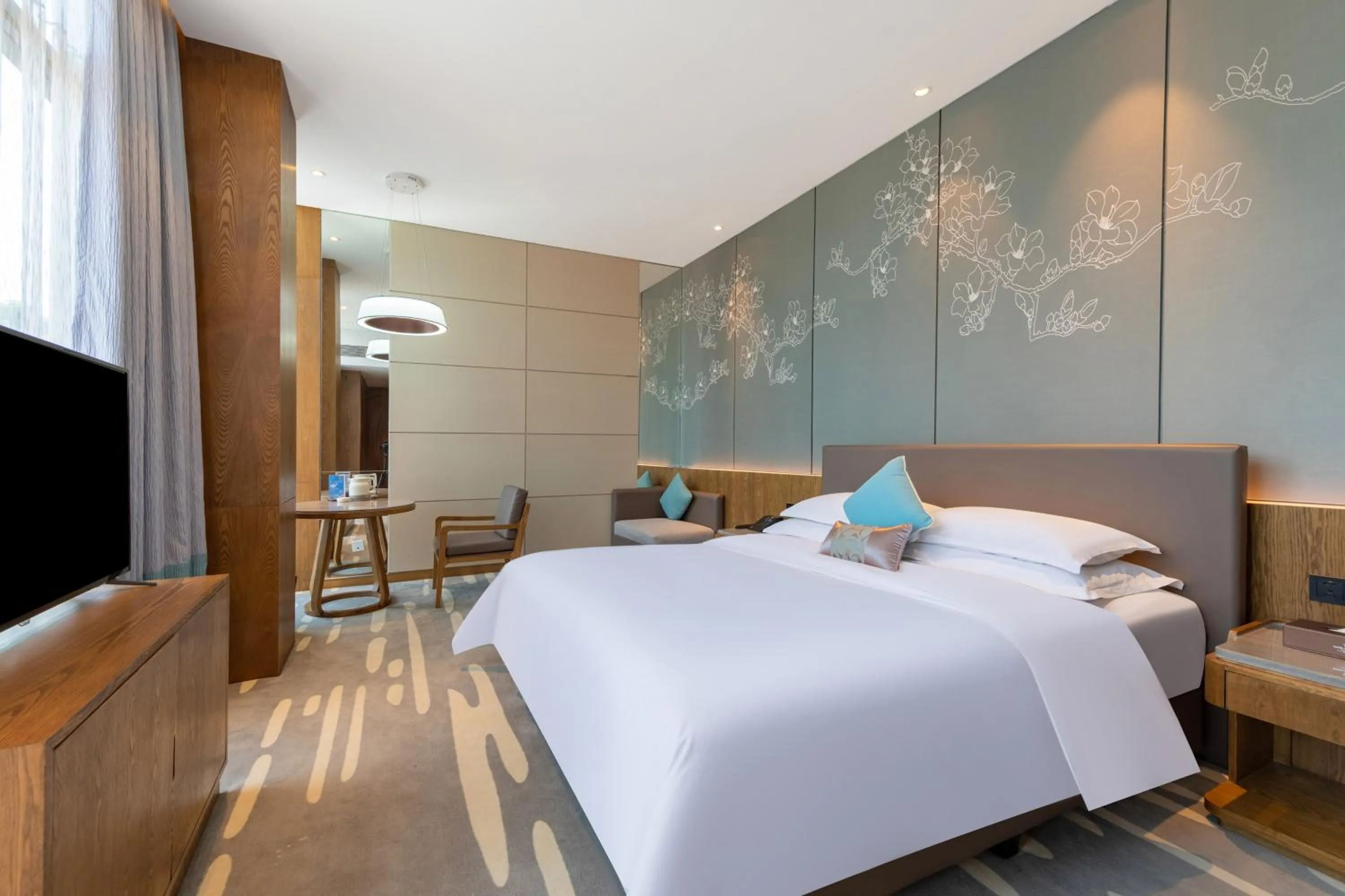 Photo of the whole room, Bed in Easeland Hotel Guangzhou
