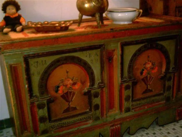 Decorative detail in B&B Hotel & Appartements Chasa Valär