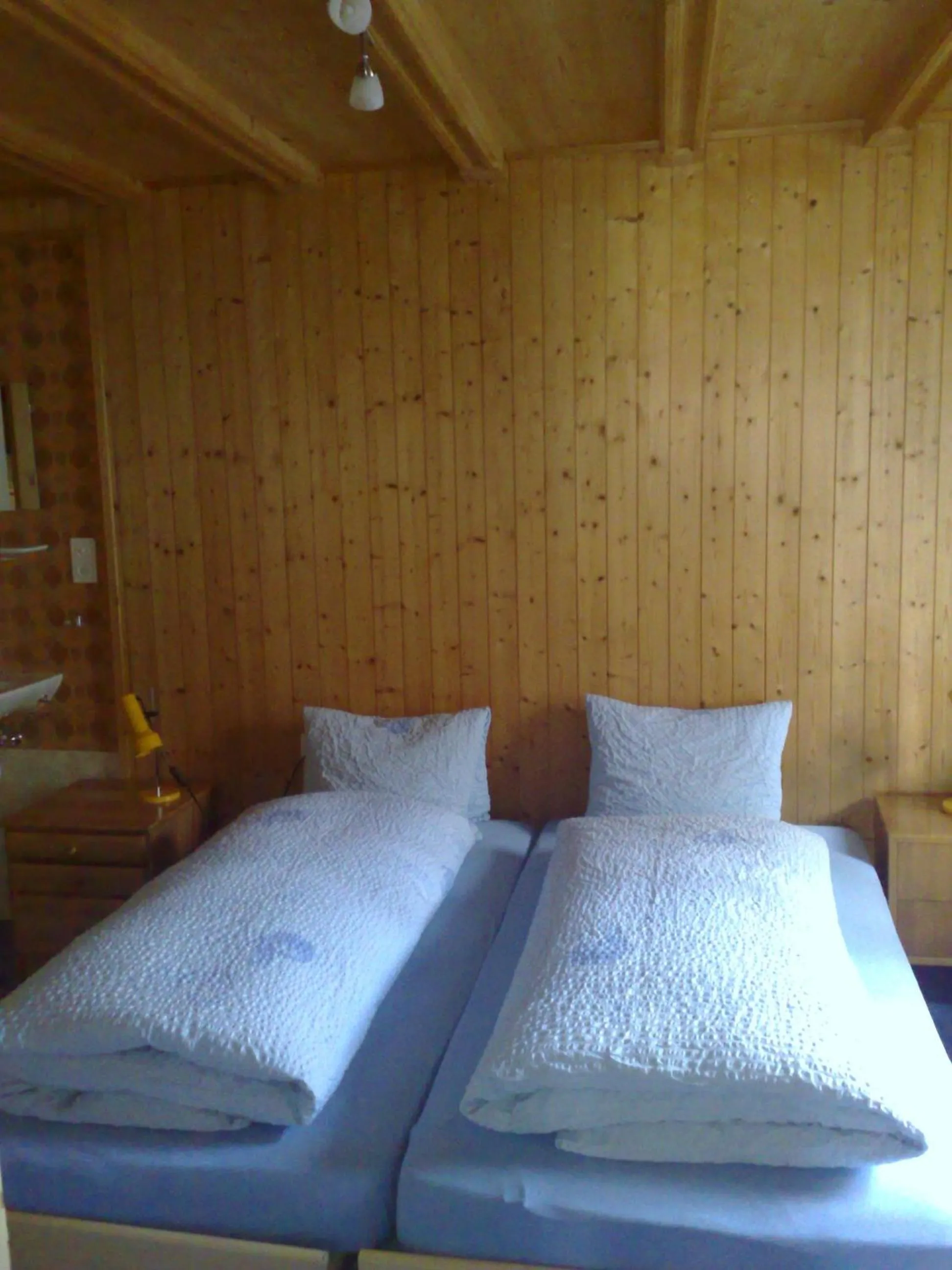 Bed in B&B Hotel & Appartements Chasa Valär