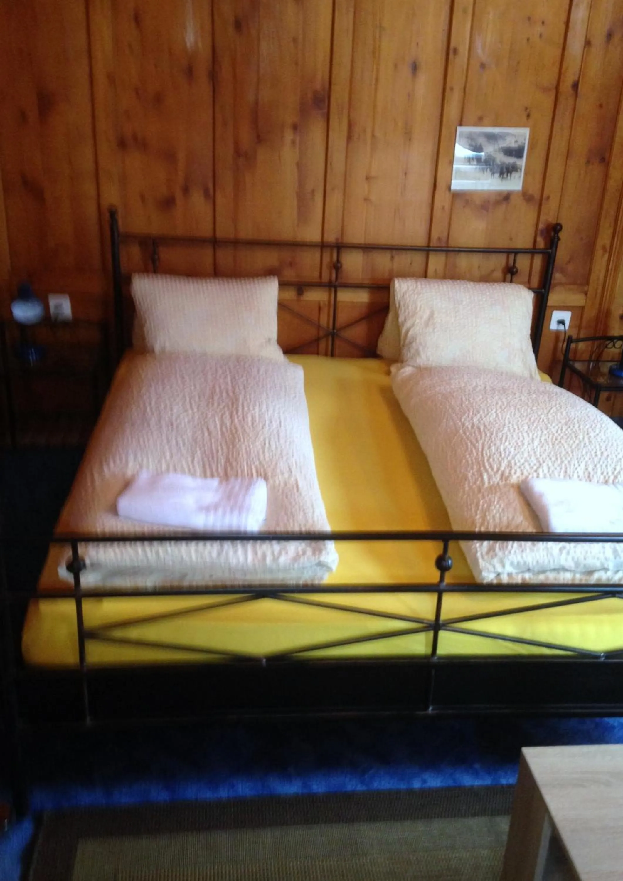 Bed in B&B Hotel & Appartements Chasa Valär
