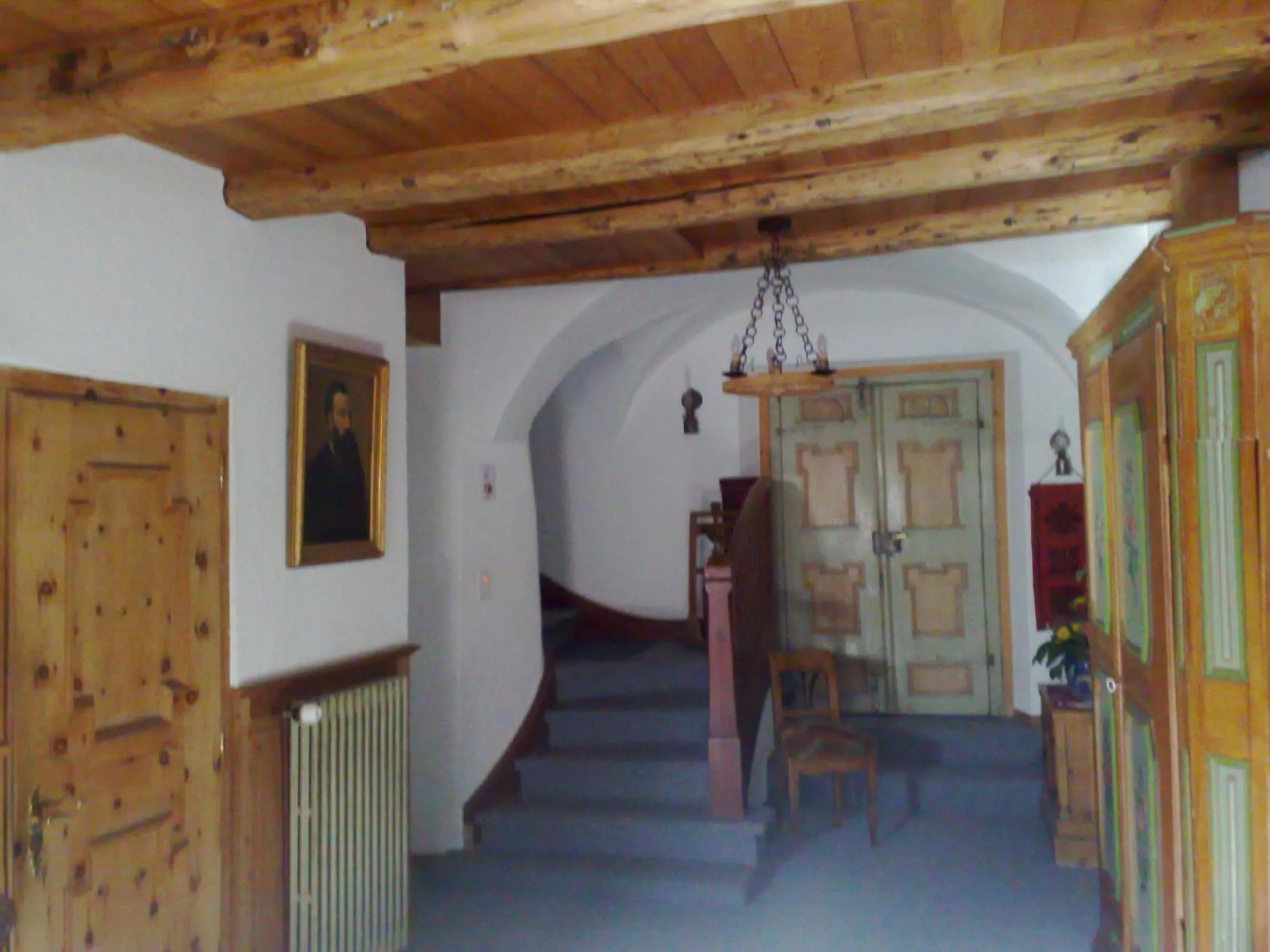 Lobby or reception in B&B Hotel & Appartements Chasa Valär