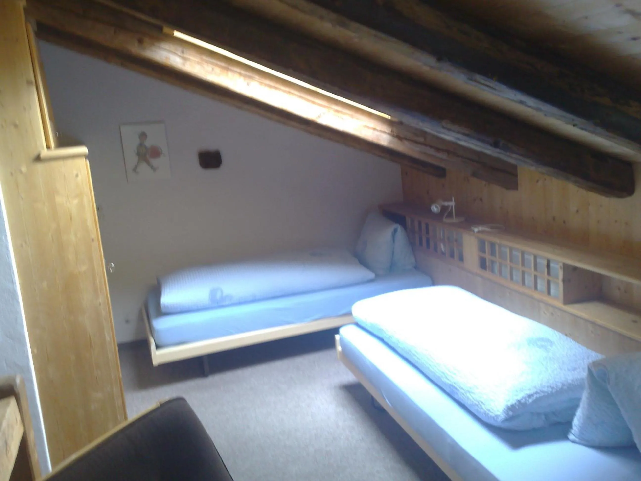 Bed in B&B Hotel & Appartements Chasa Valär