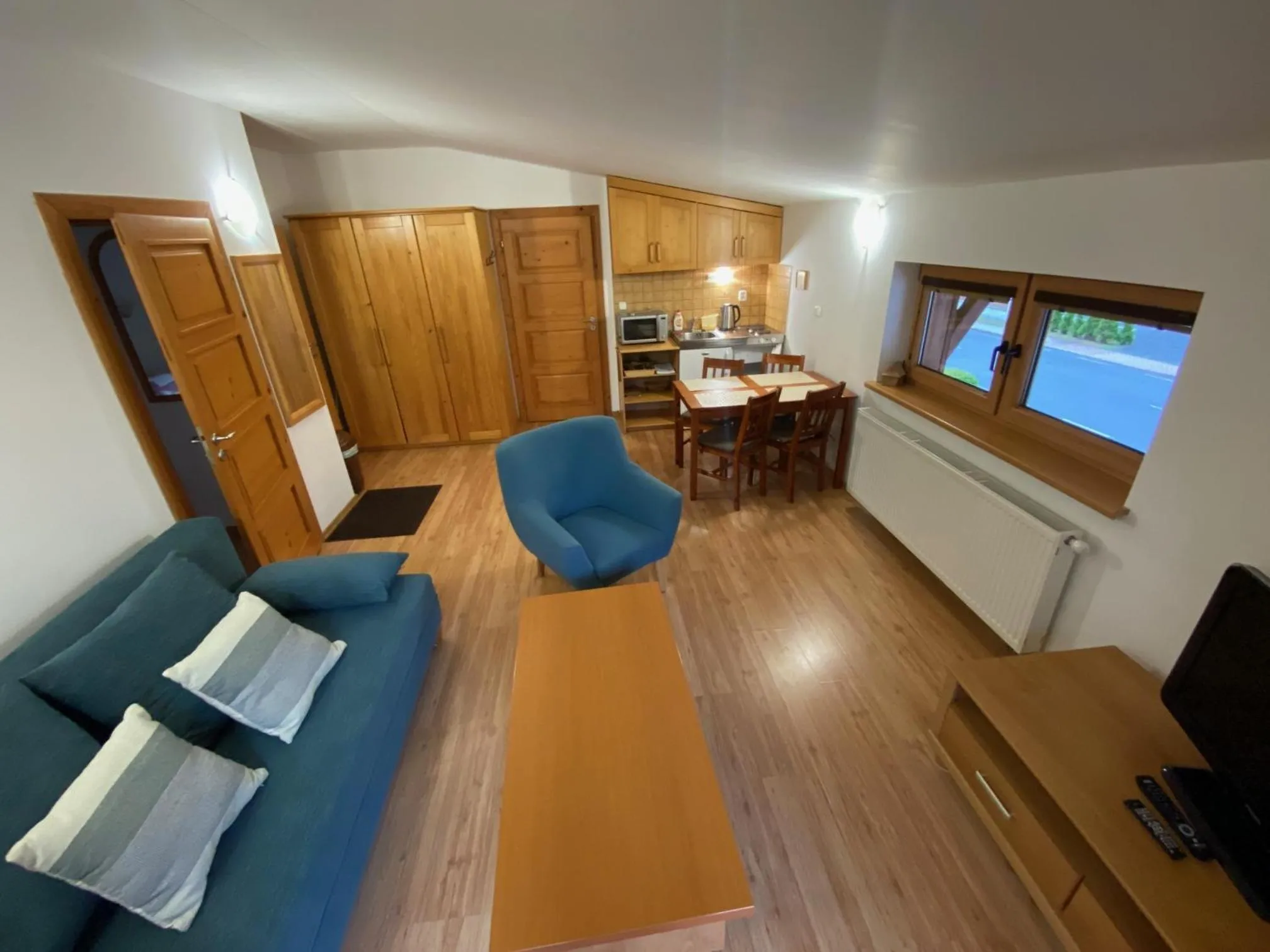 Kitchen or kitchenette in Penzión Jozef a apartmány