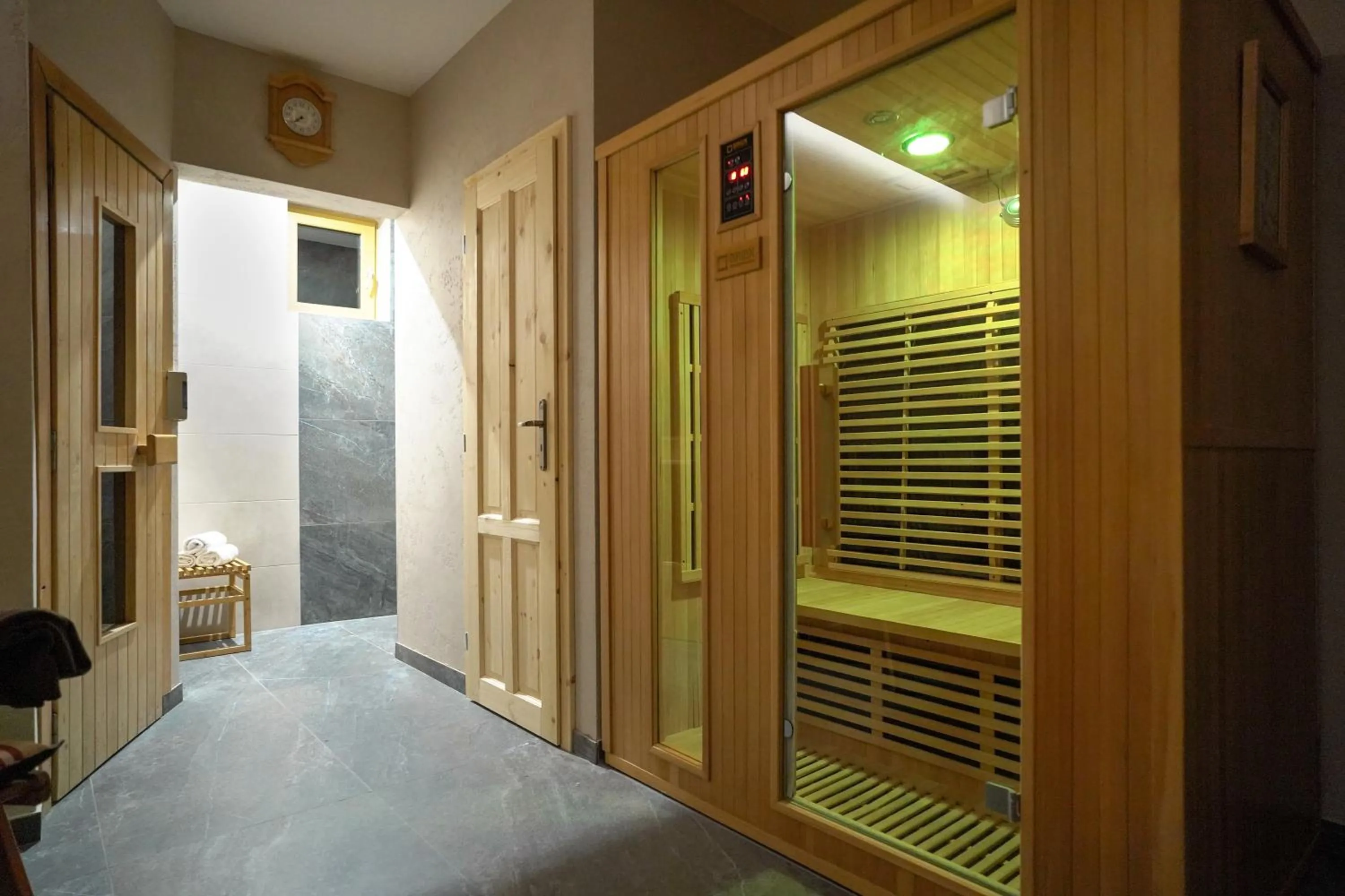 Sauna, Bed in Penzión Jozef a apartmány