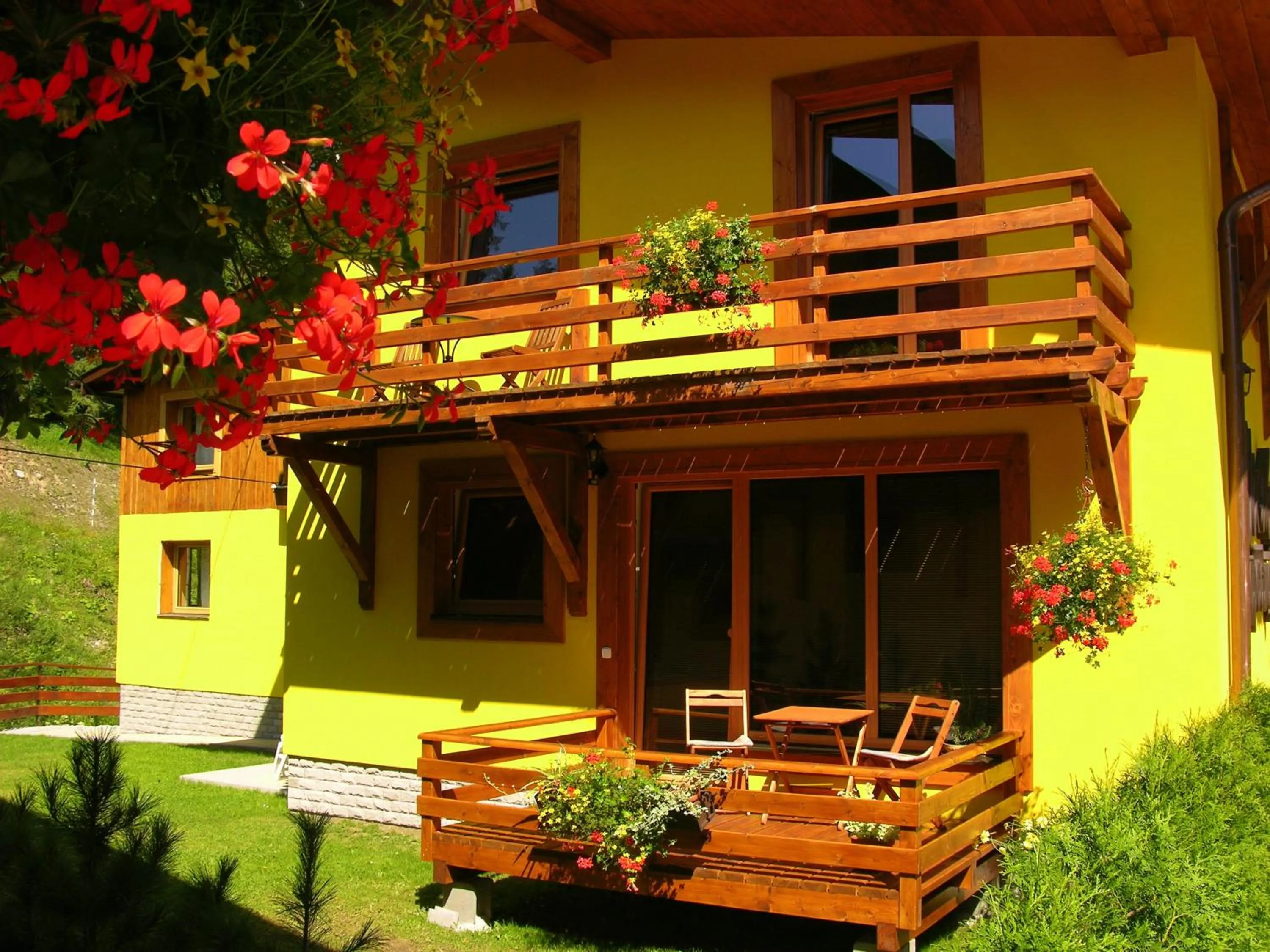 Balcony/Terrace in Penzión Jozef a apartmány