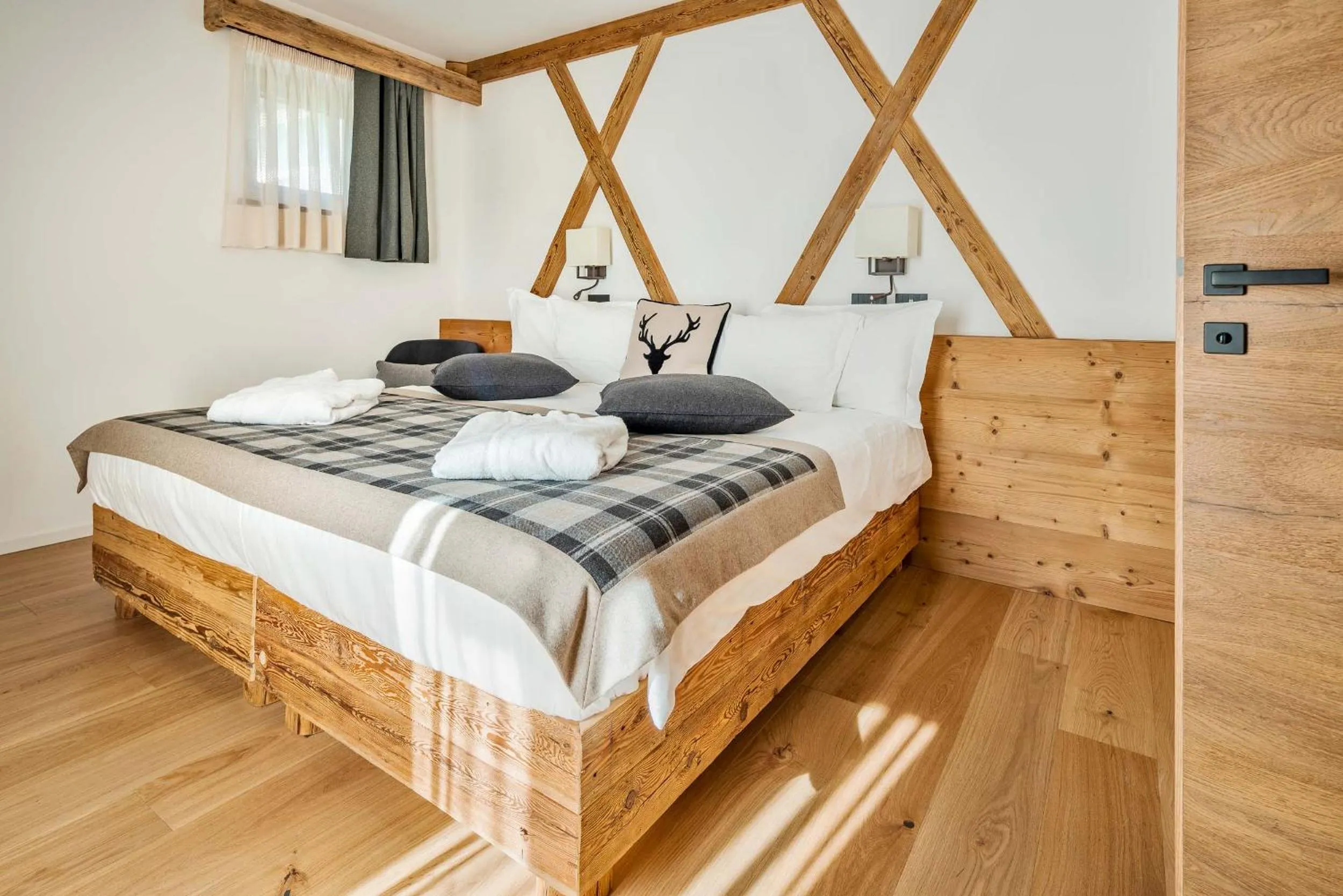 Bed in Camina Suite and Spa