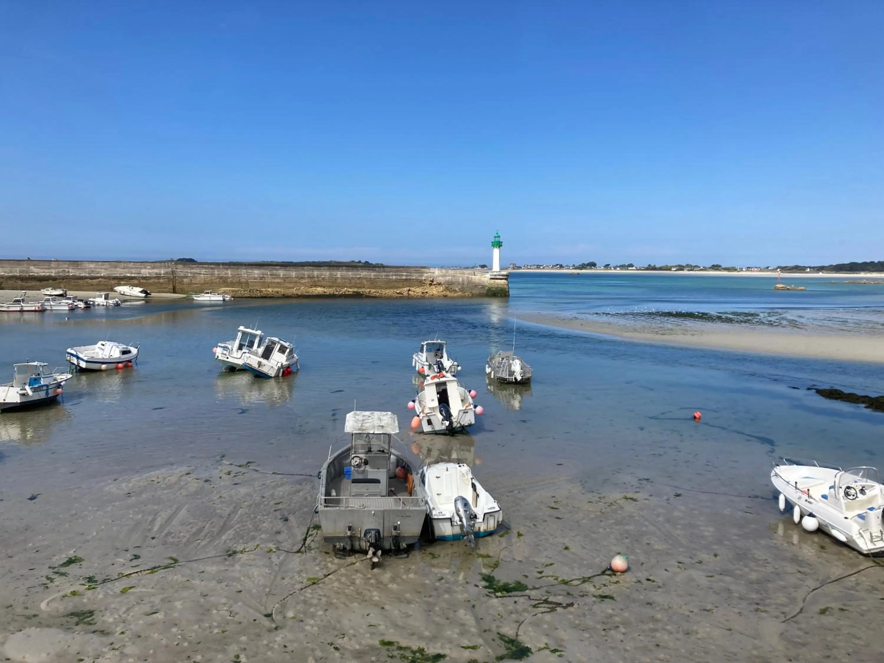Sea view in Les Chambres de Kermenguy