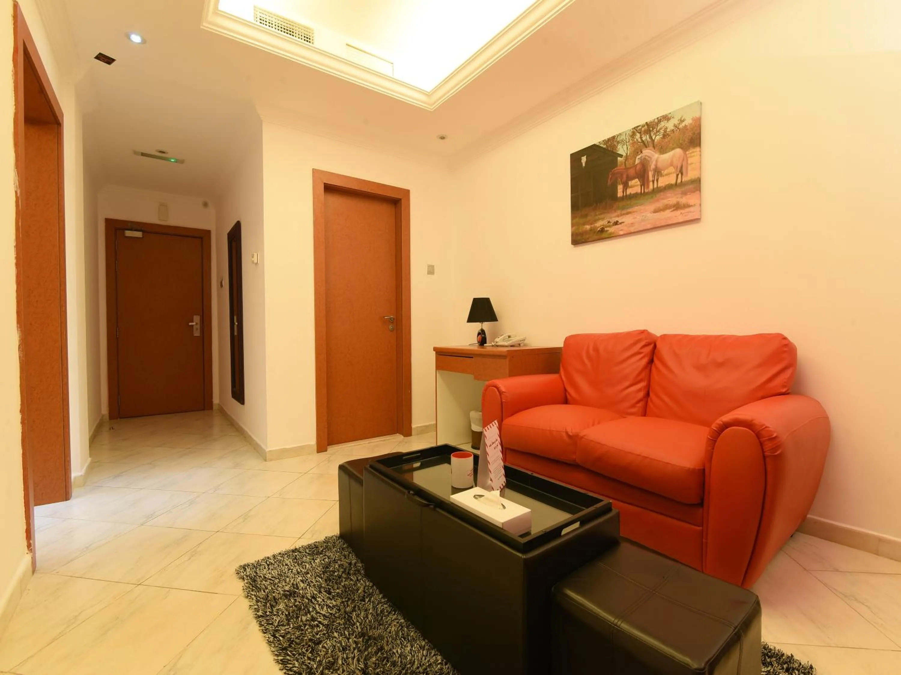 Living room in Mirage Hotel