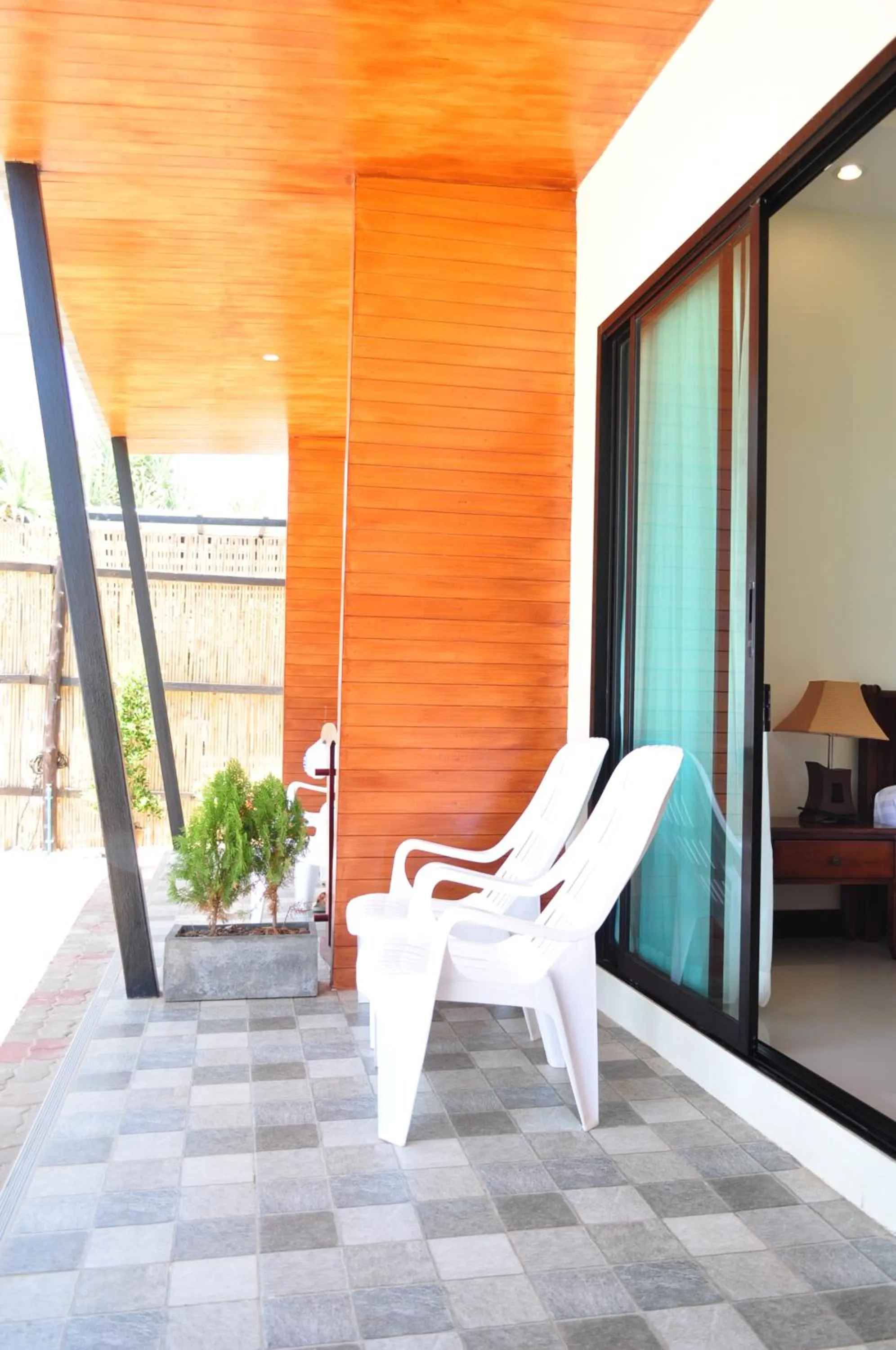 Balcony/Terrace in Lanta Seafront Resort