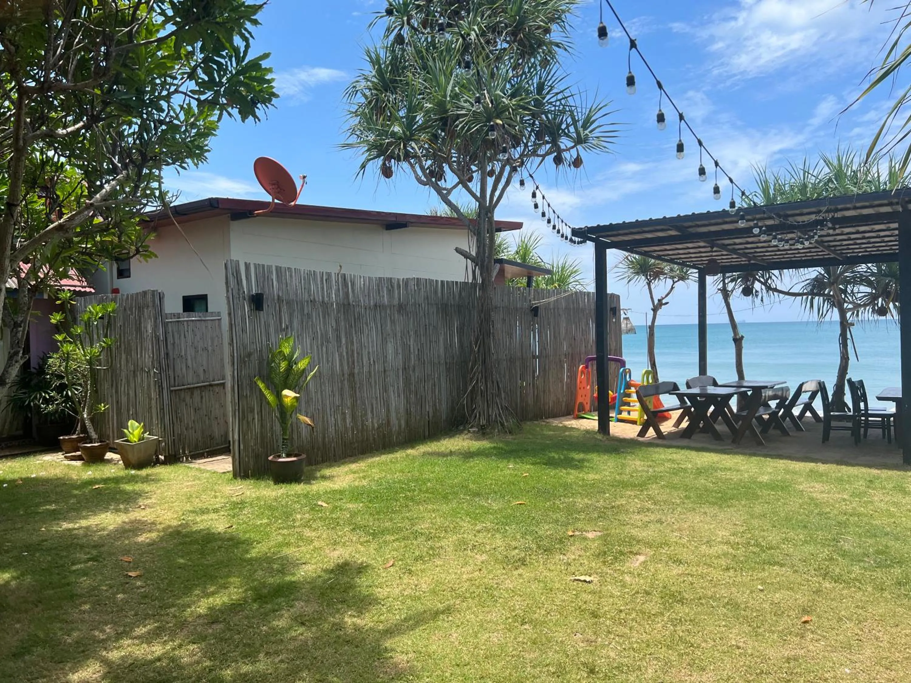 Patio in Lanta Seafront Resort