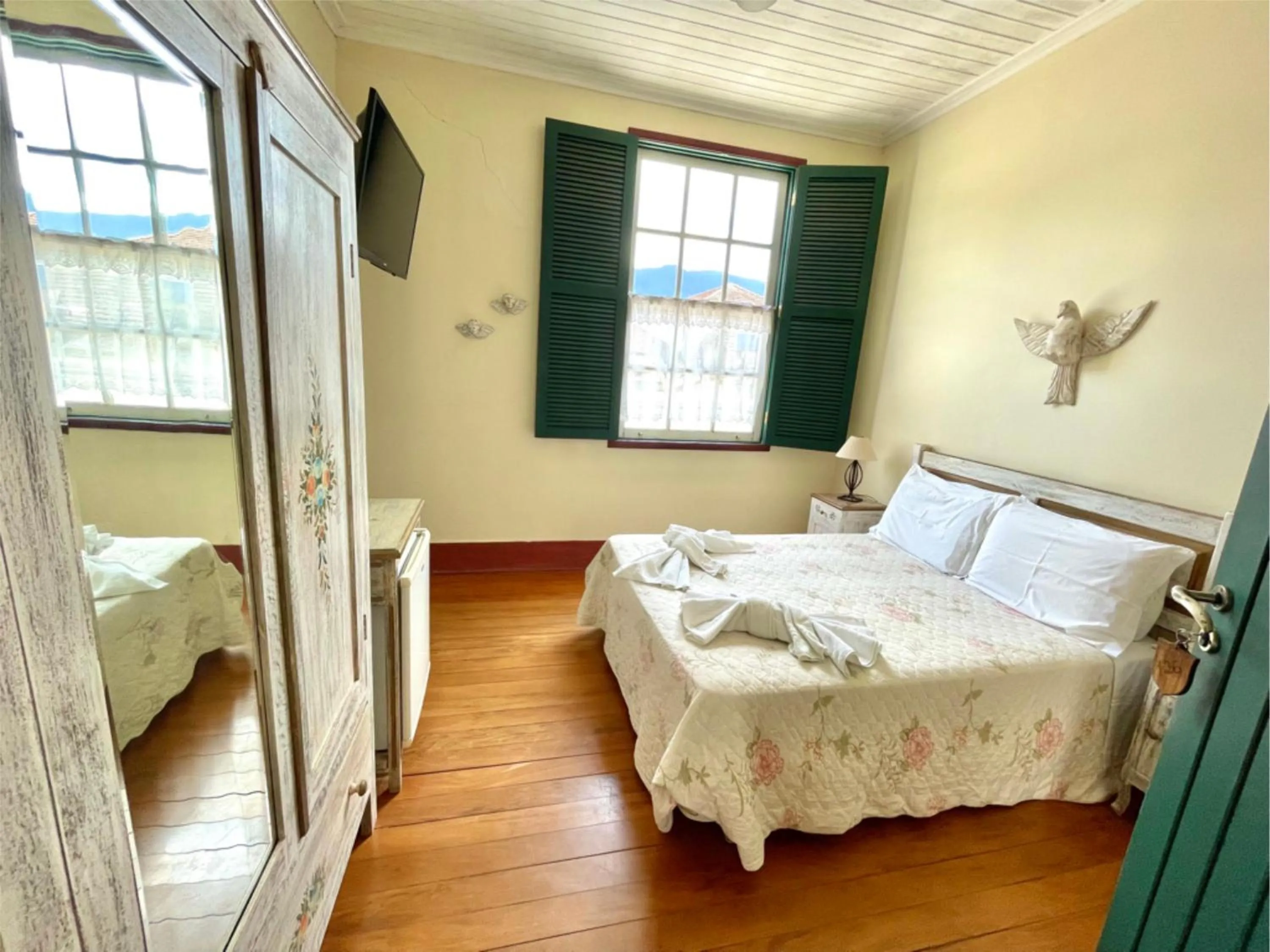 Bedroom, Bed in Pousada do Duque