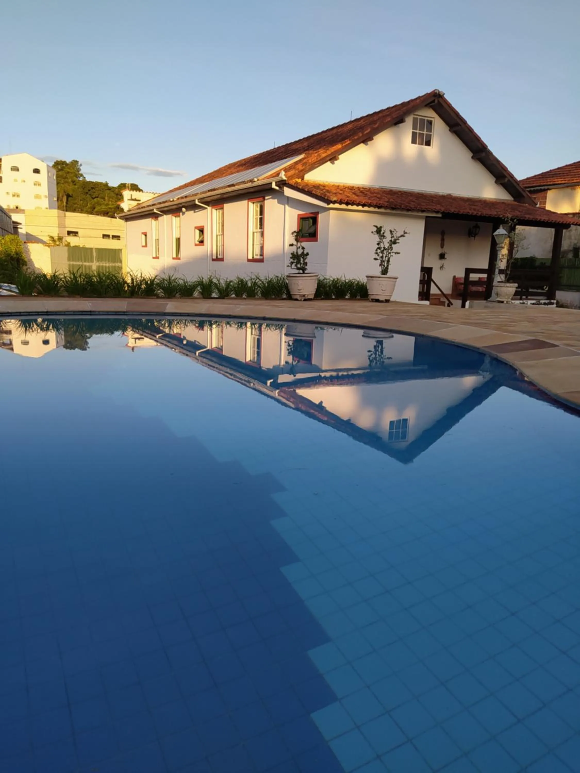 Swimming pool in Pousada do Duque