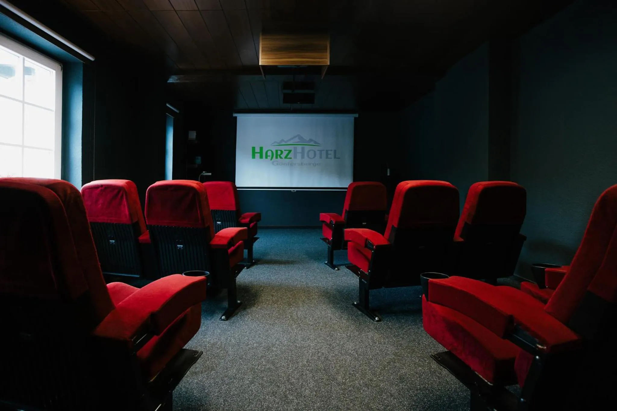 Text overlay in HarzHotel Güntersberge