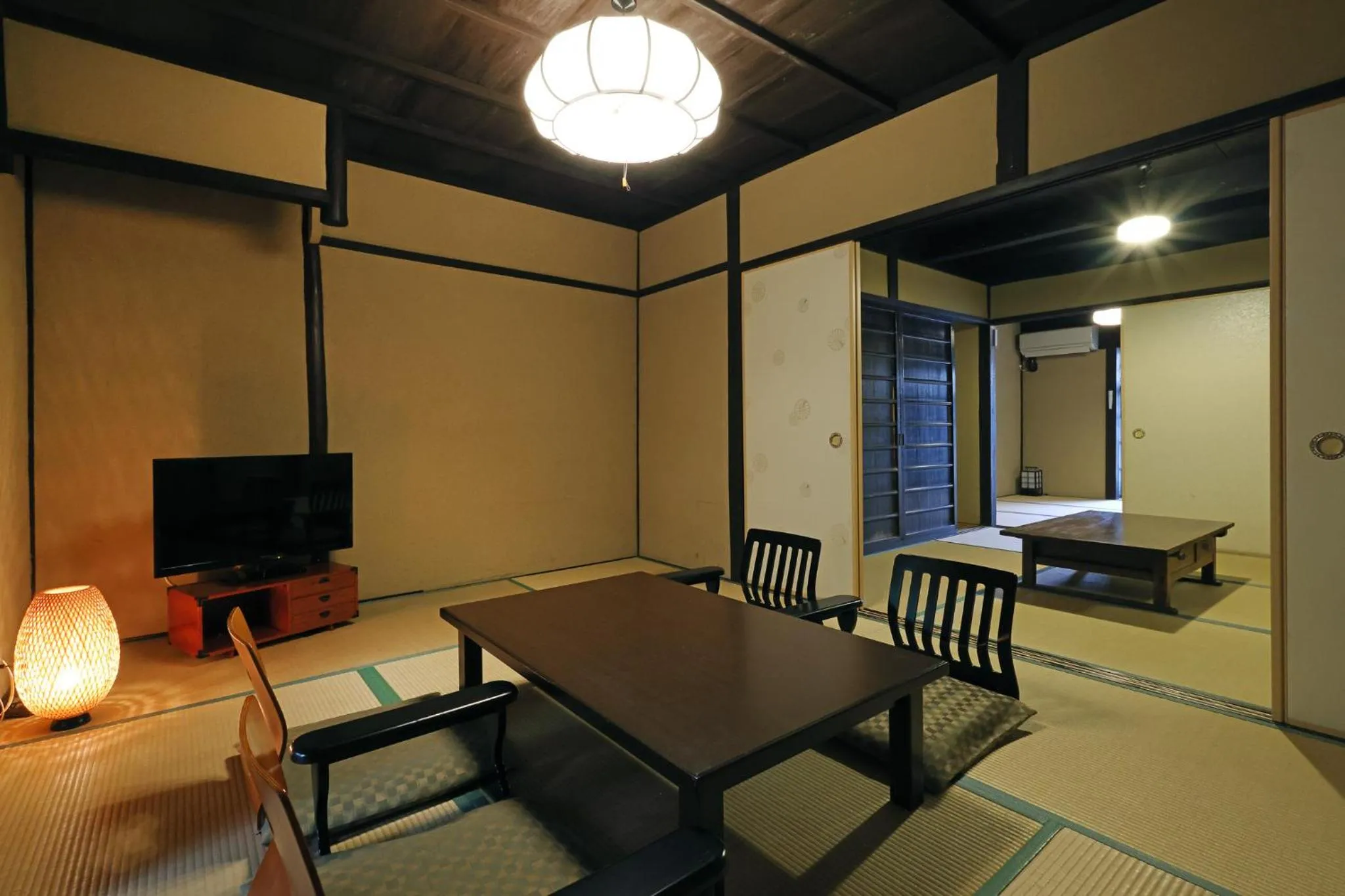 Living room, Bed in Heiankyu-dairi no yado