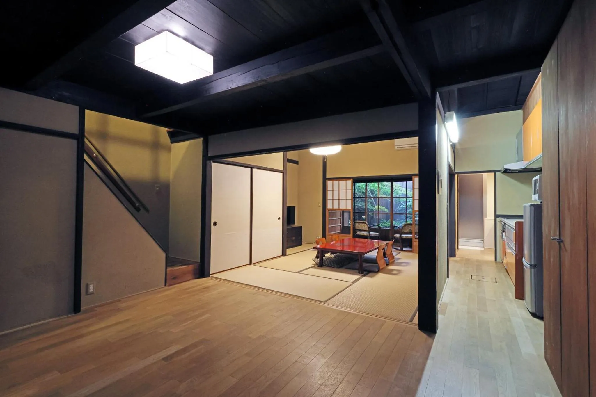 Living room, Bed in Heiankyu-dairi no yado