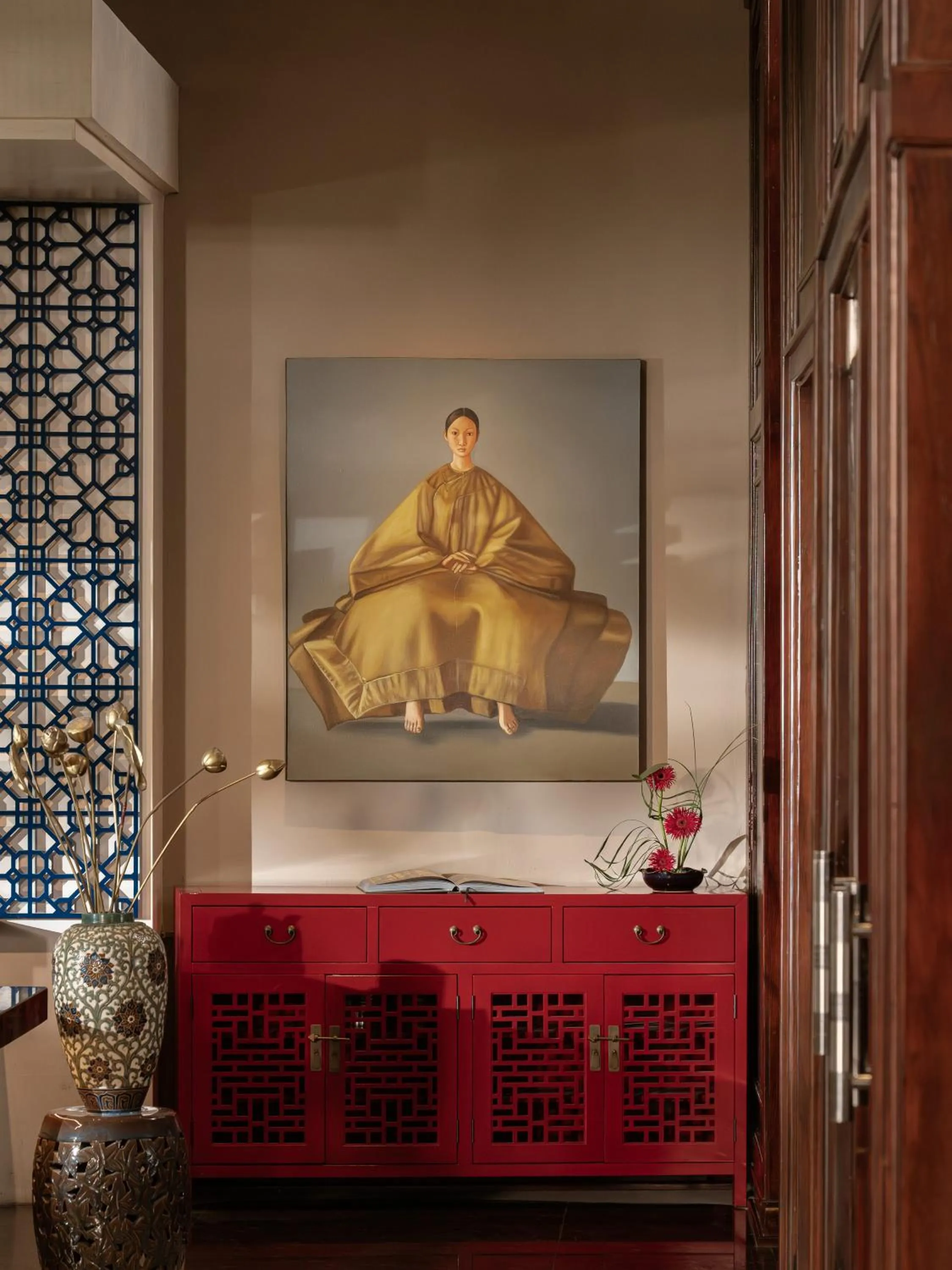 Lobby or reception, Bed in The Odys Boutique Hotel