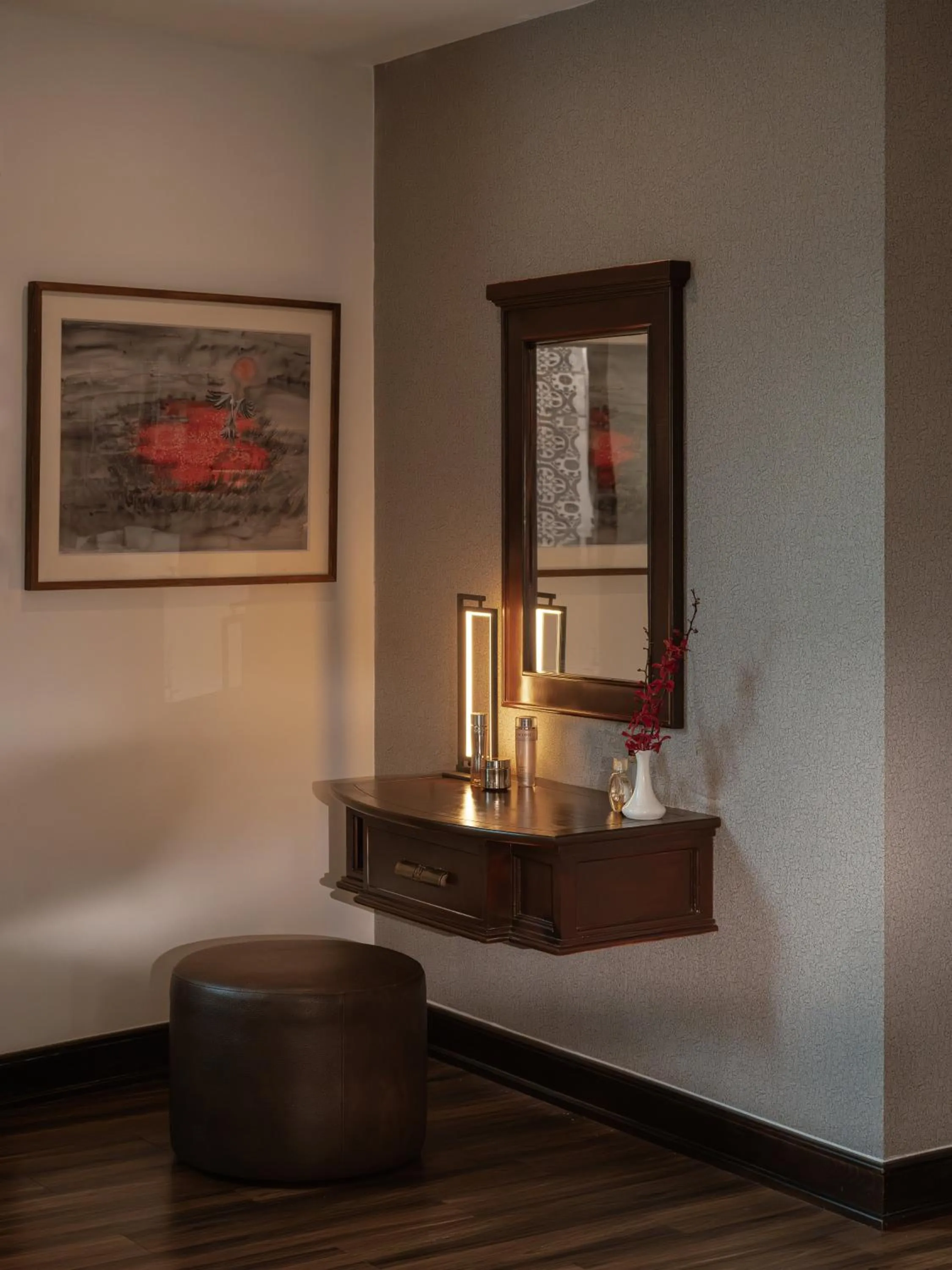 Seating area in The Odys Boutique Hotel