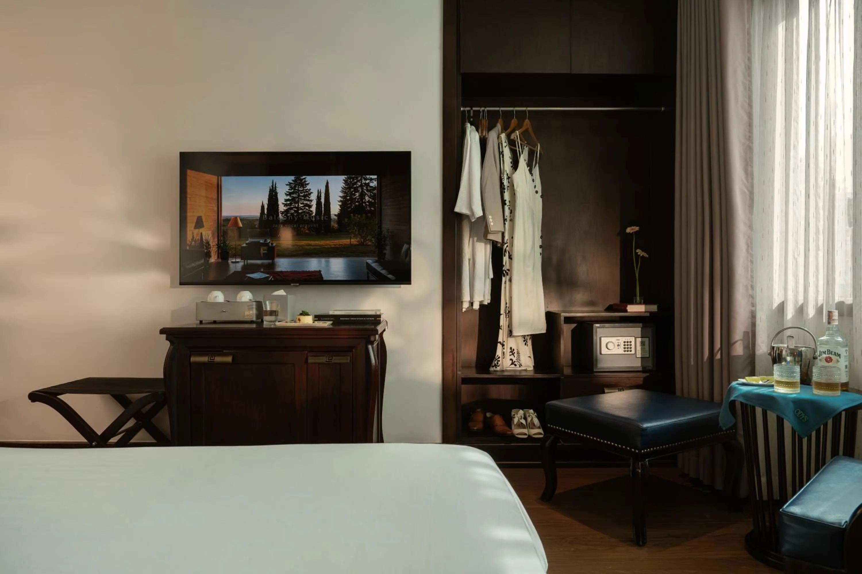 Bed in The Odys Boutique Hotel