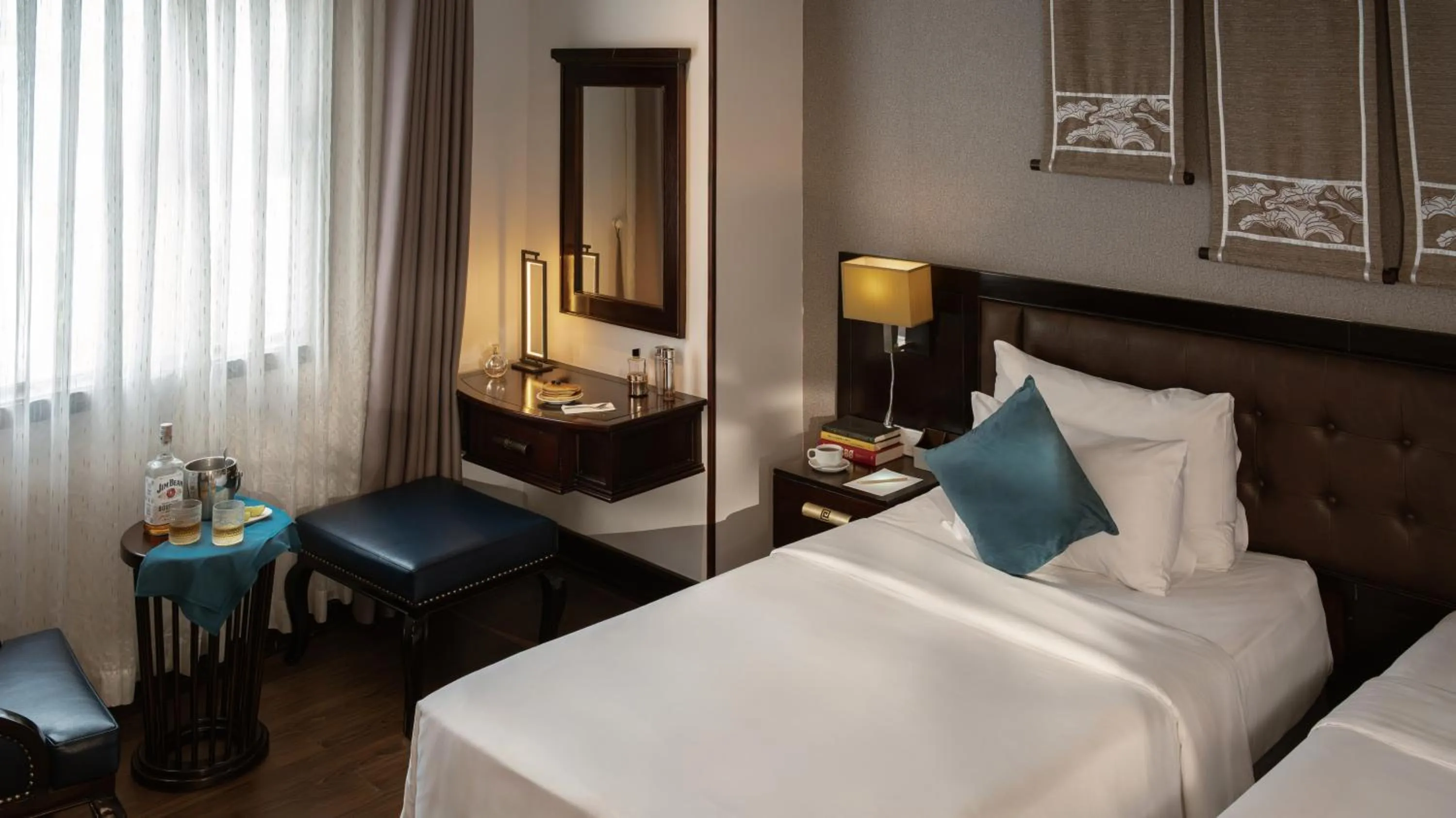 Bed in The Odys Boutique Hotel