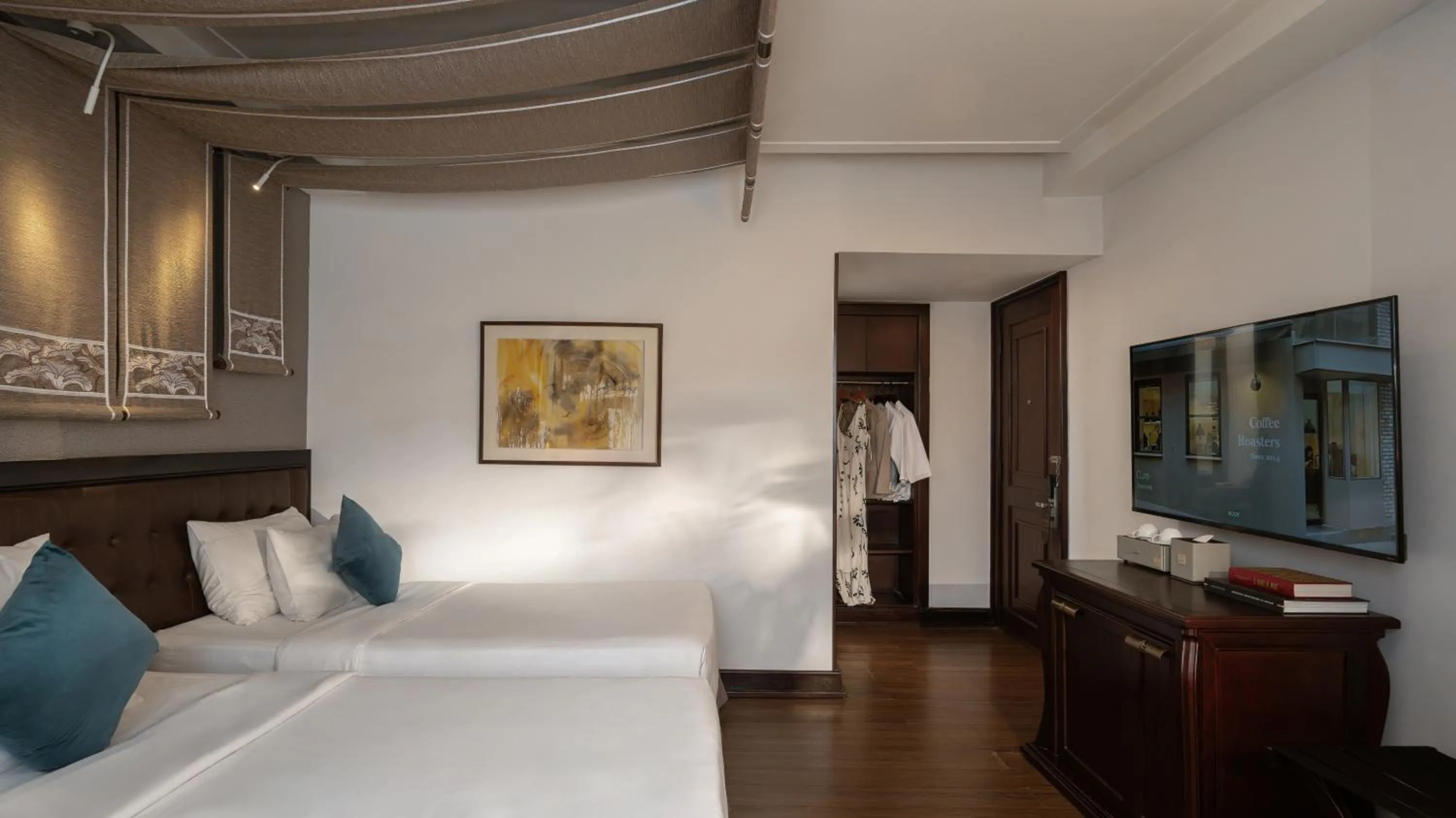 Bed in The Odys Boutique Hotel