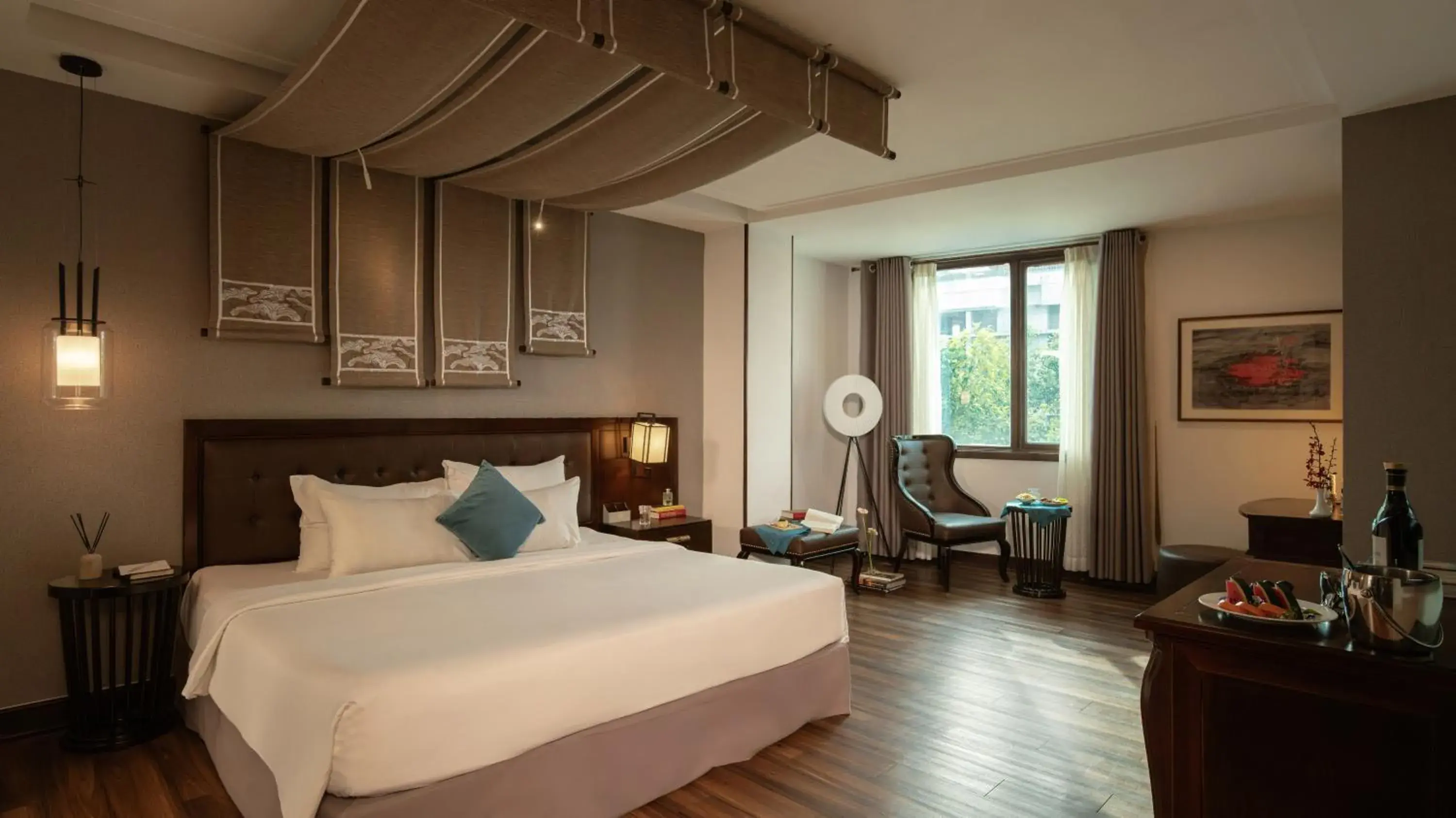 Bed in The Odys Boutique Hotel Bed in The Odys Boutique Hotel