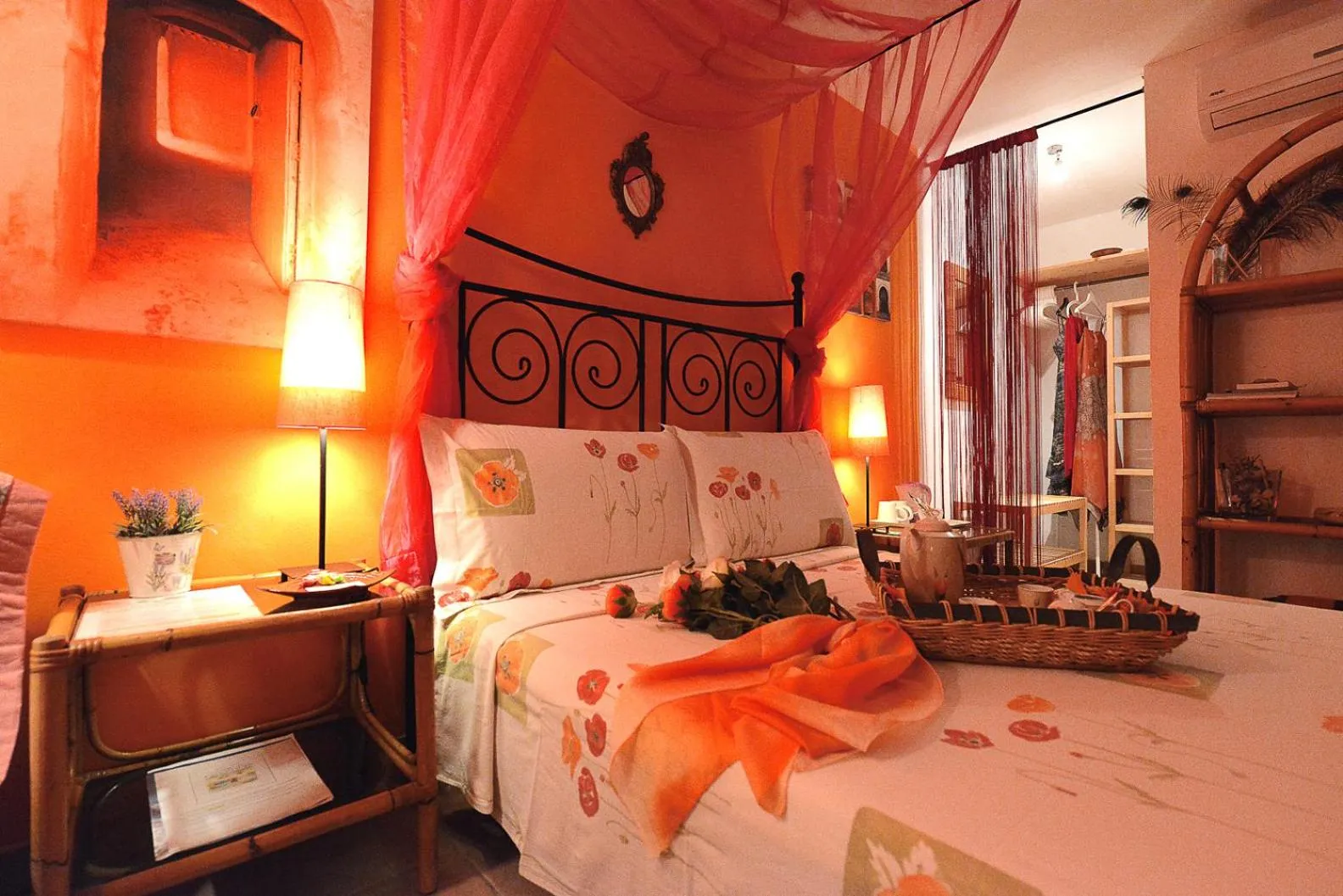 Bed in B&B Glicine